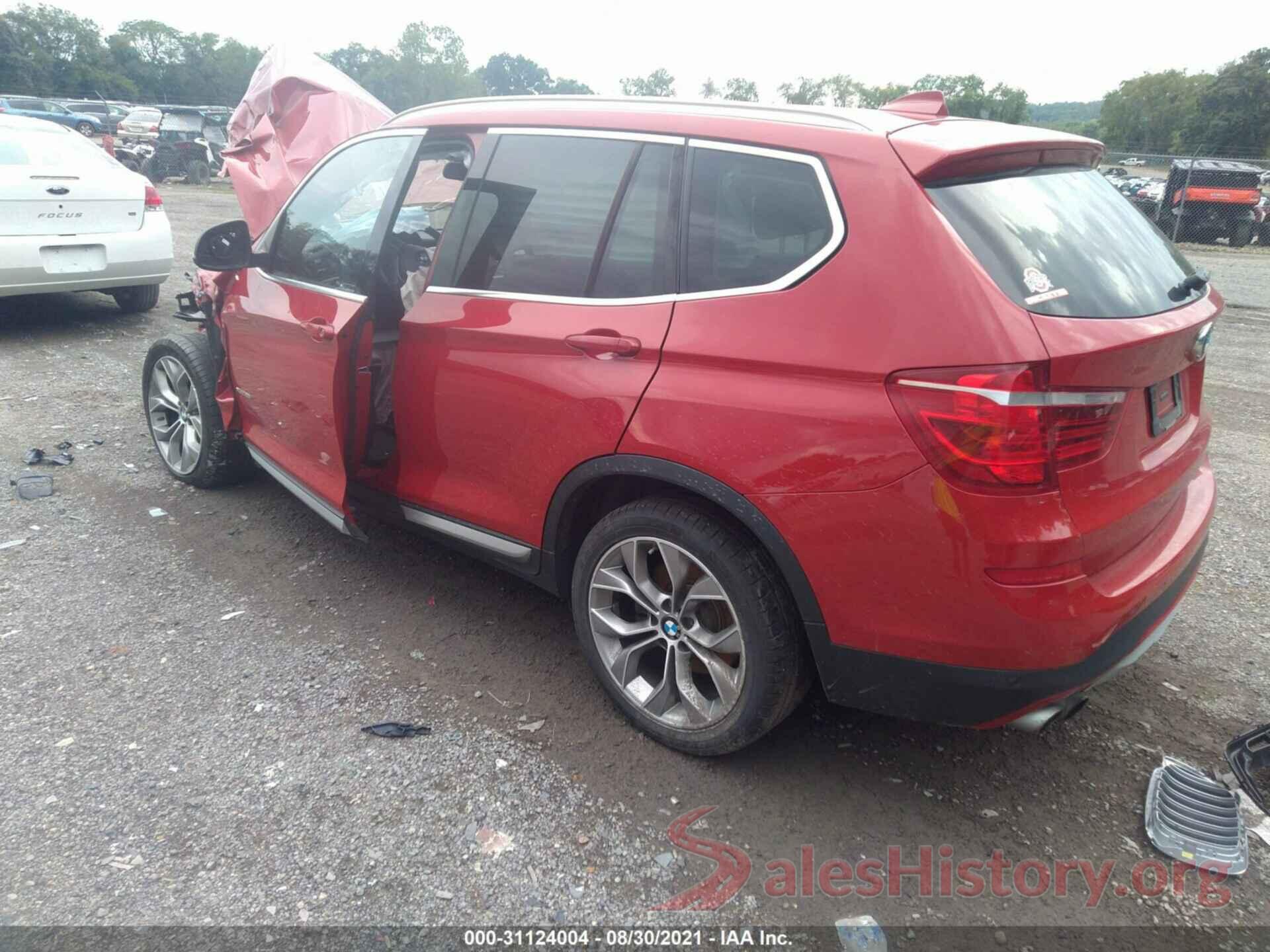 5UXWX7C50G0R17616 2016 BMW X3