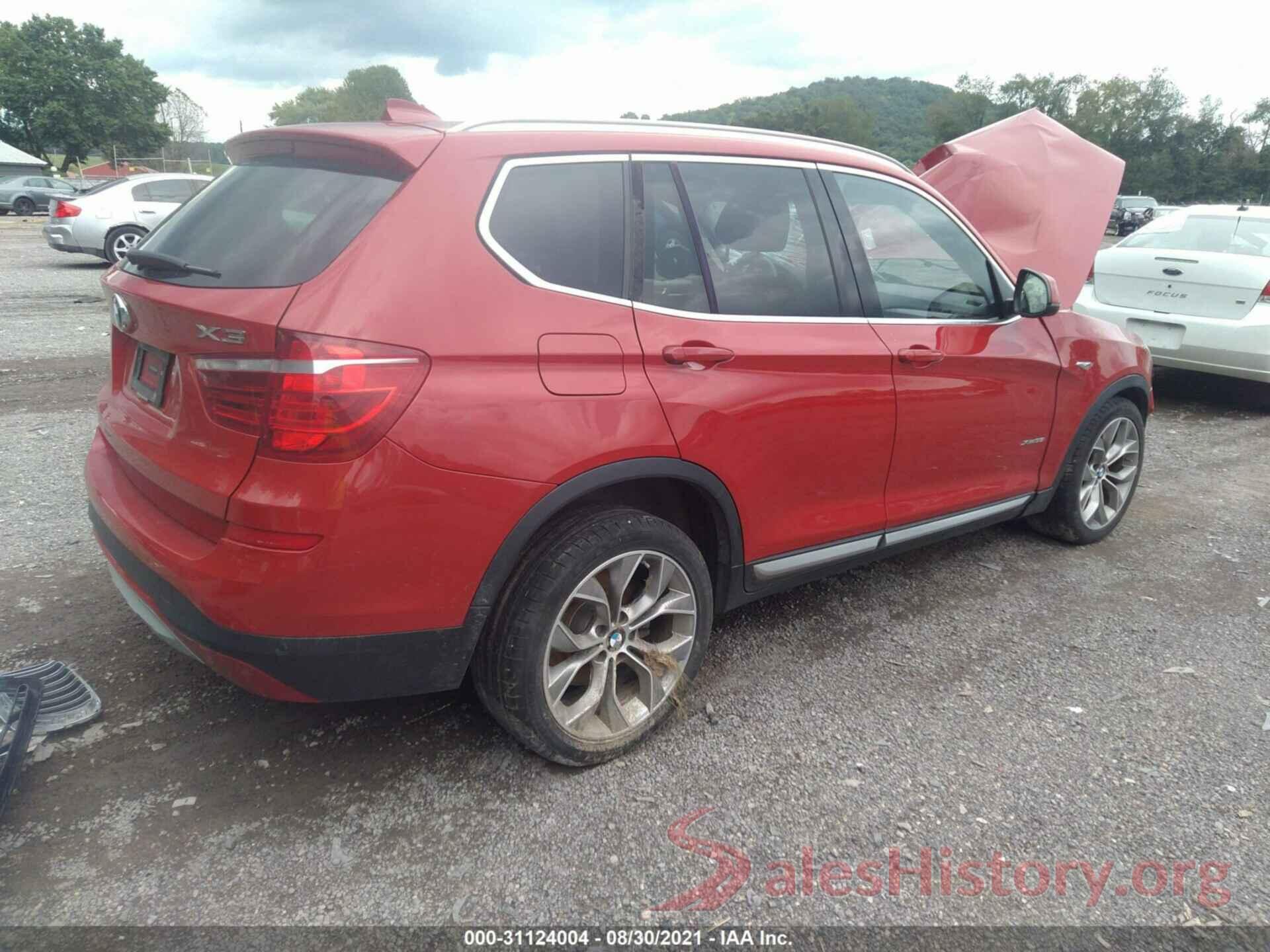 5UXWX7C50G0R17616 2016 BMW X3