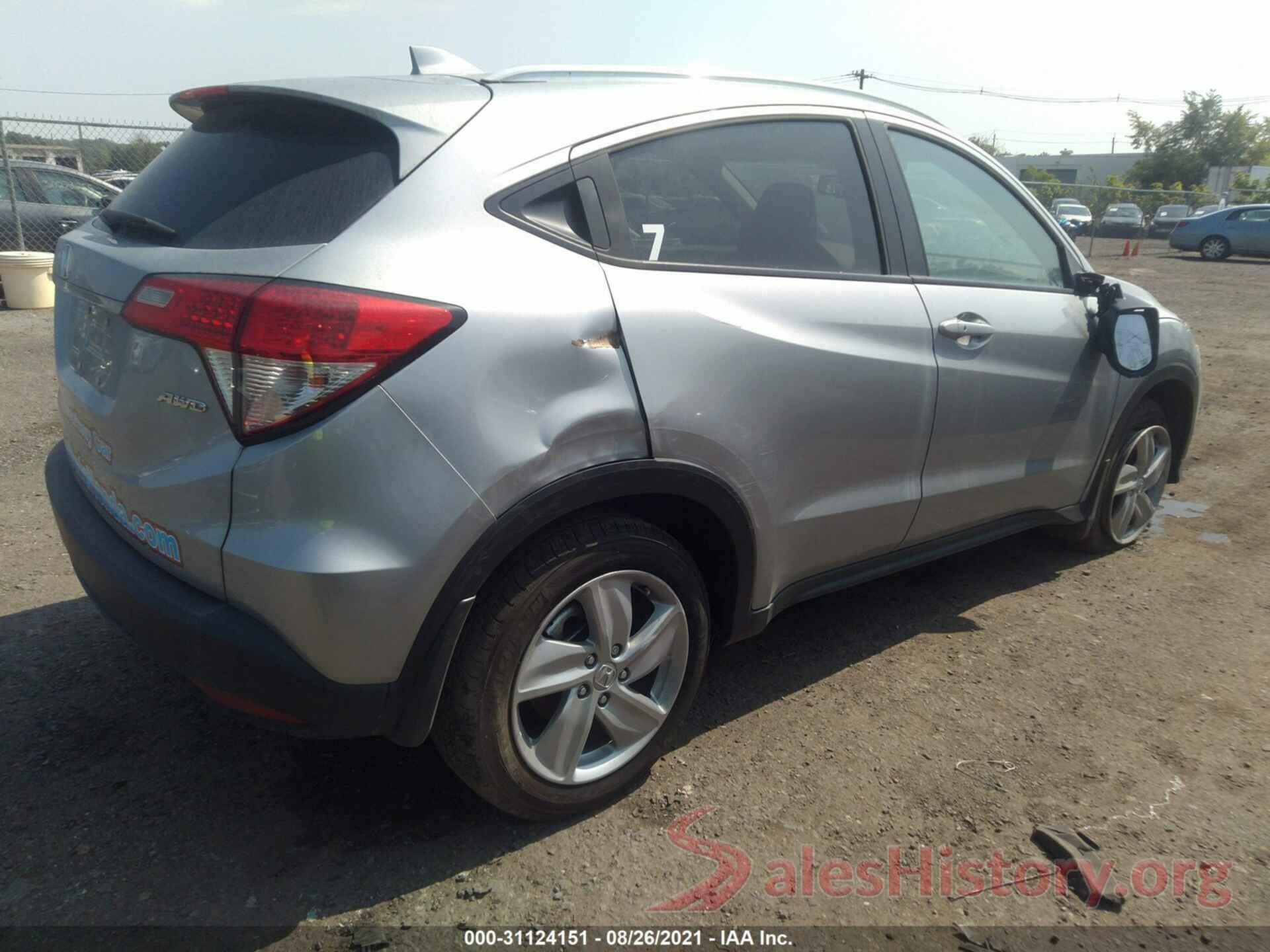 3CZRU6H73KM723657 2019 HONDA HR-V