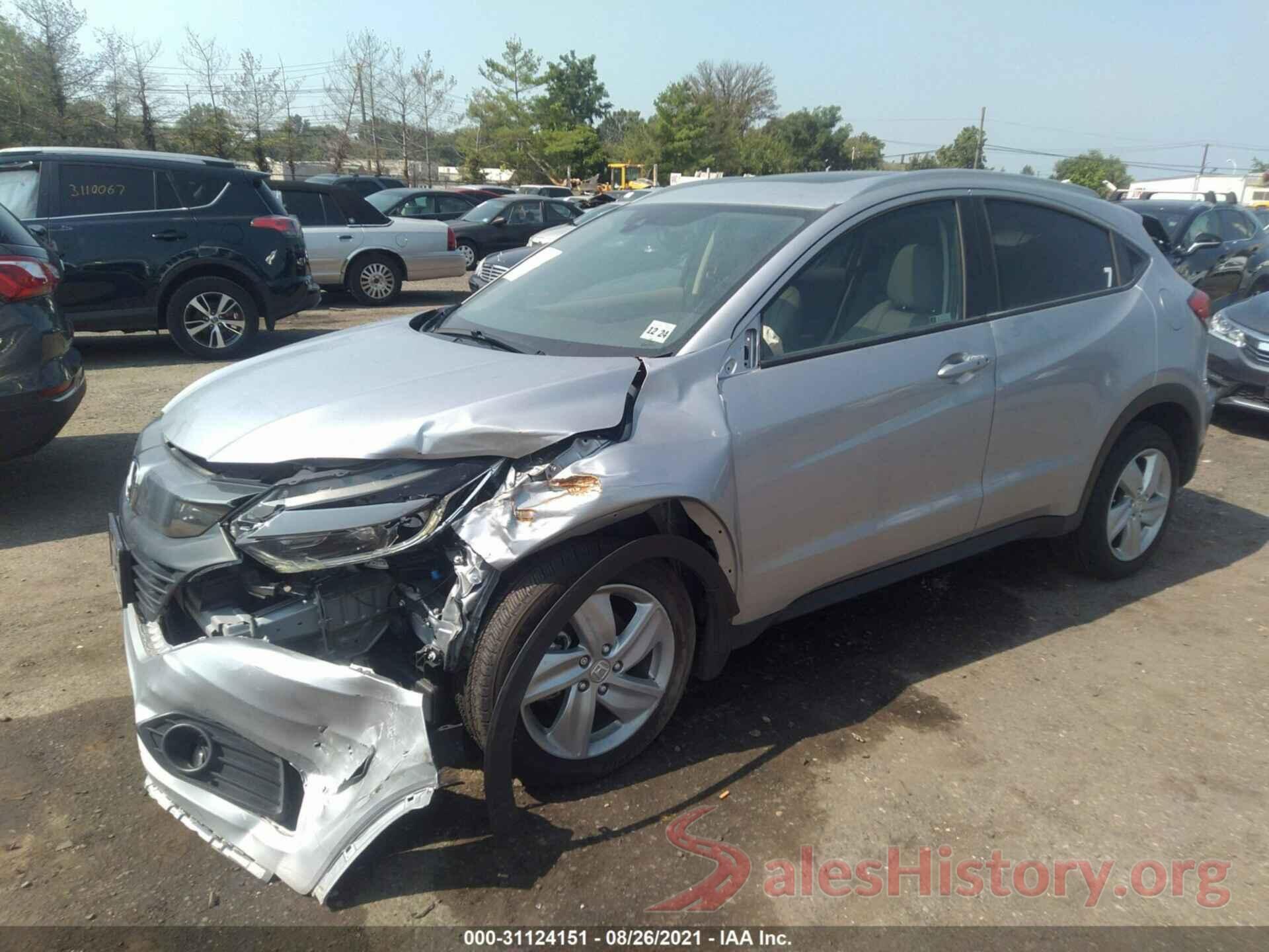 3CZRU6H73KM723657 2019 HONDA HR-V