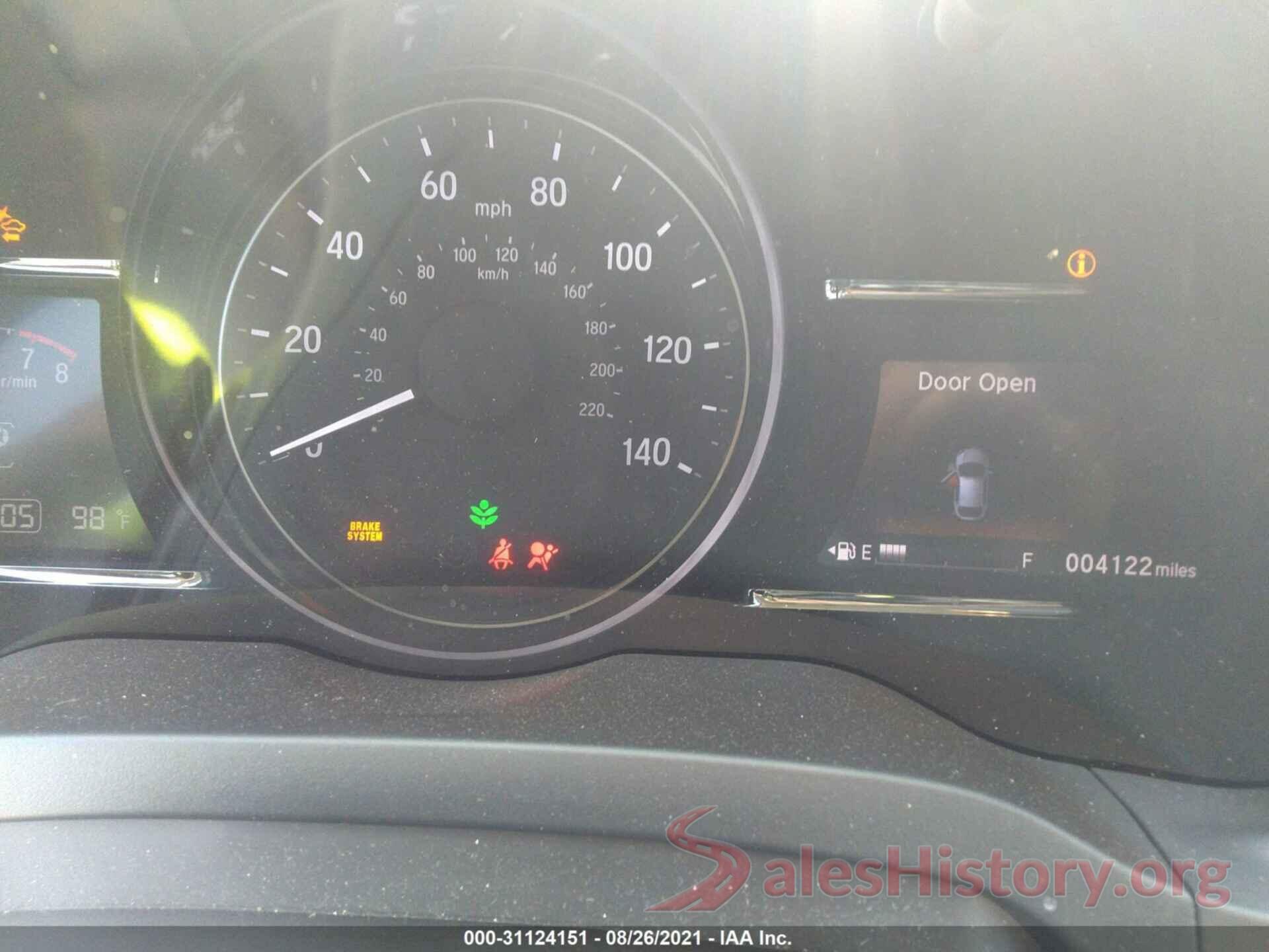 3CZRU6H73KM723657 2019 HONDA HR-V