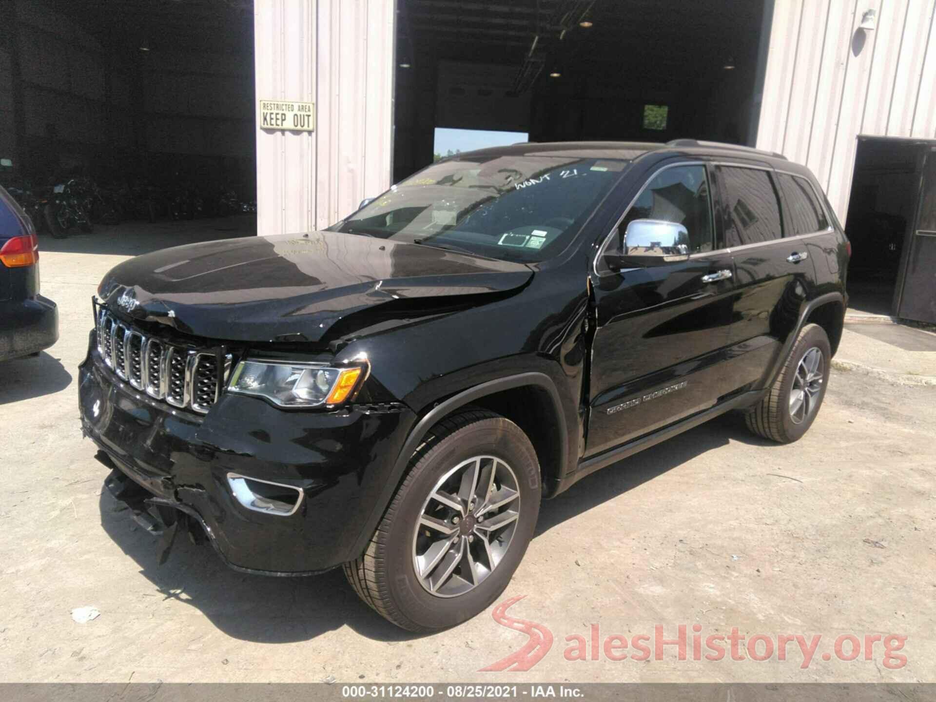 1C4RJFBG6MC666270 2021 JEEP GRAND CHEROKEE