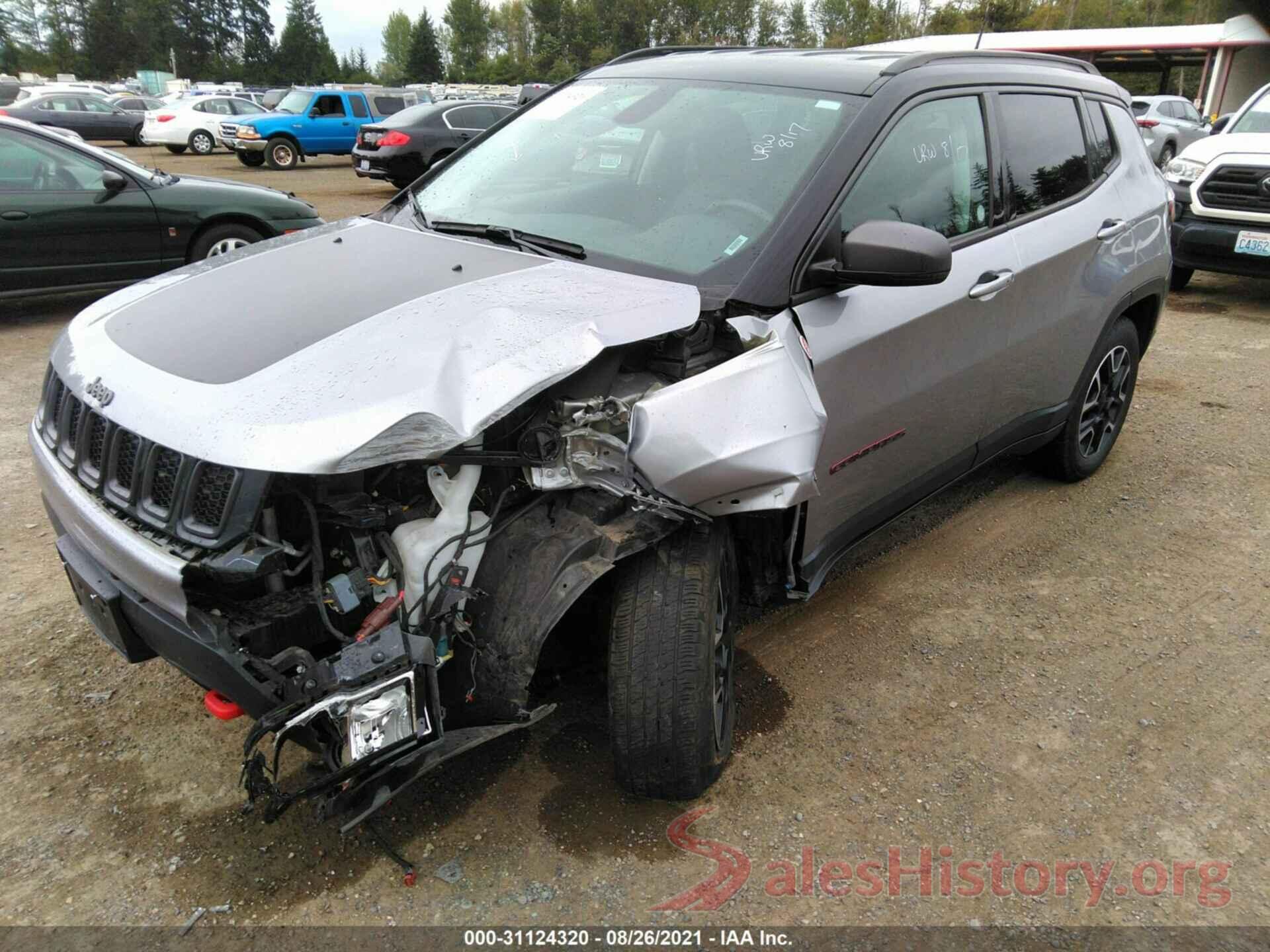 3C4NJDDB1LT159543 2020 JEEP COMPASS