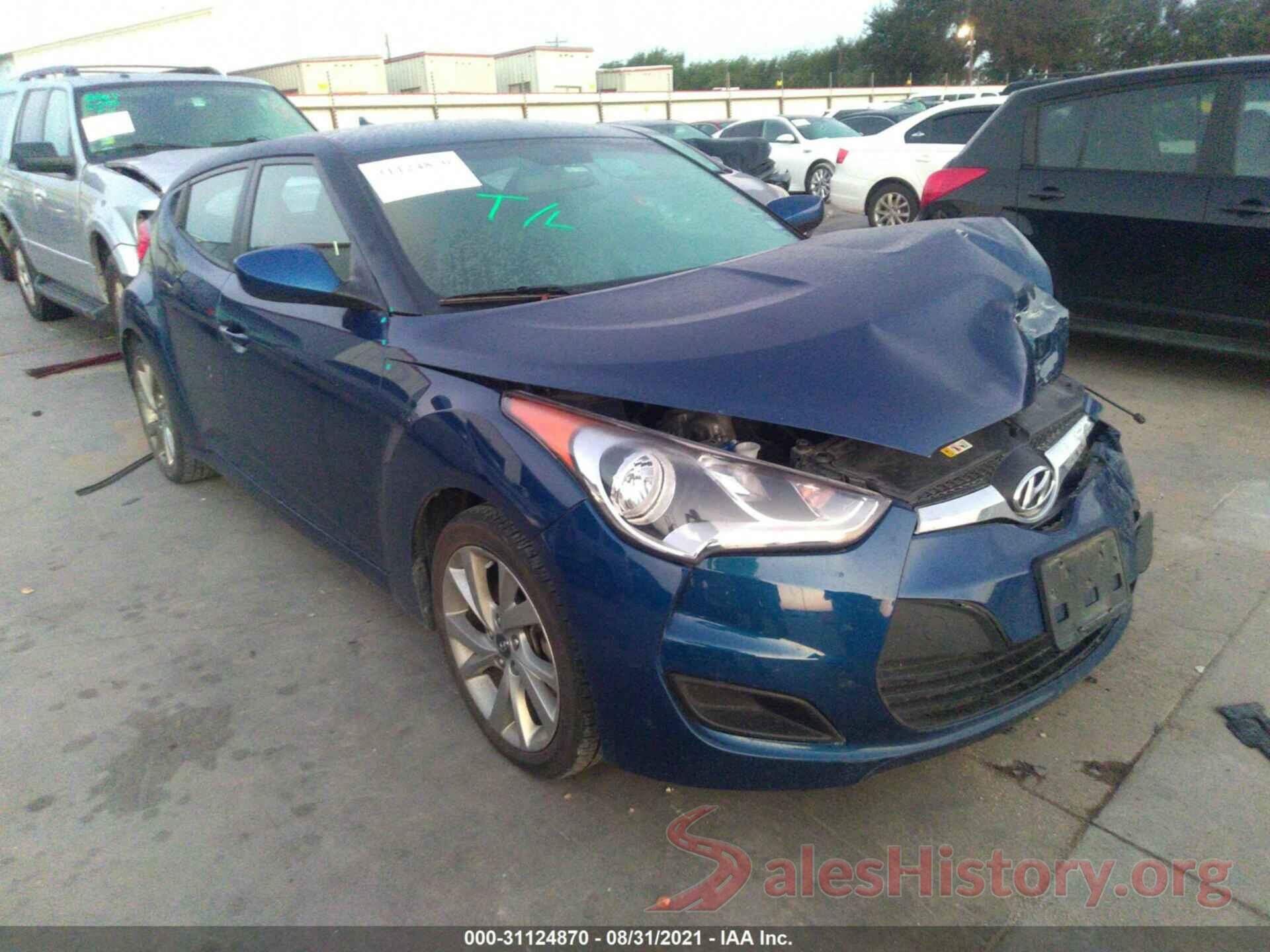 KMHTC6AD8GU281973 2016 HYUNDAI VELOSTER