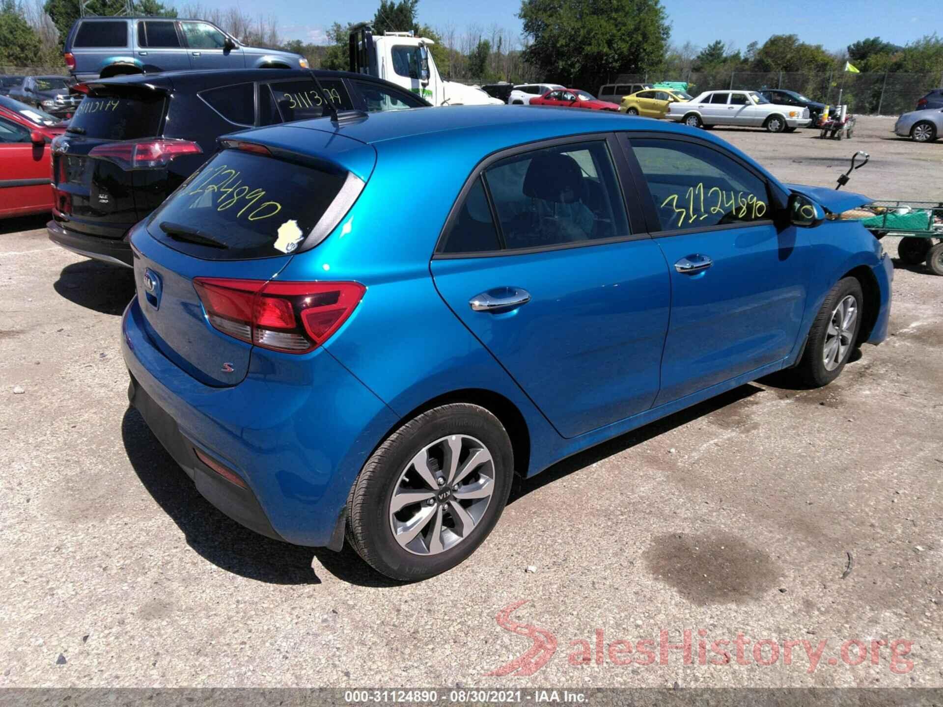 3KPA25AD4ME387842 2021 KIA RIO 5-DOOR