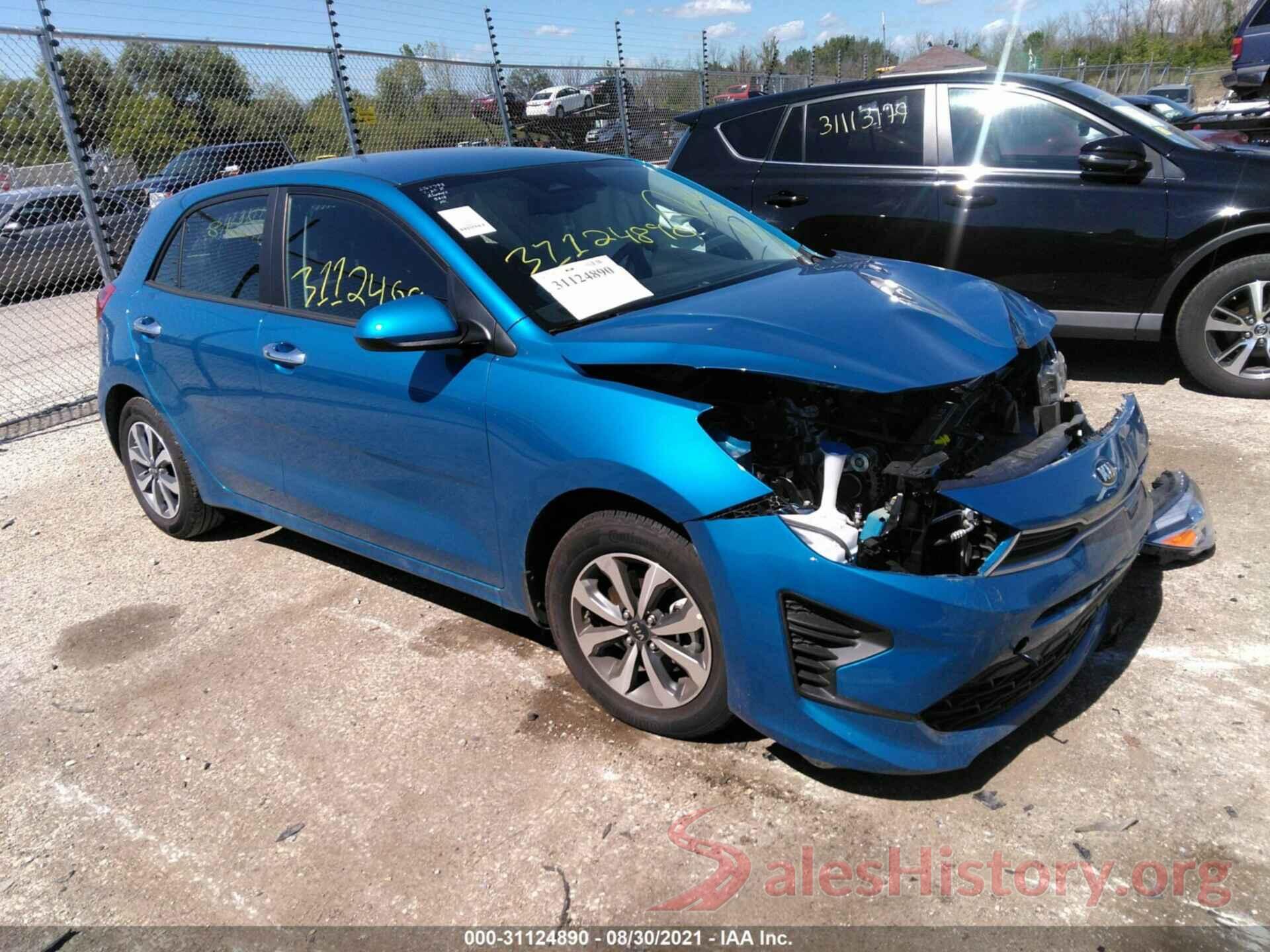 3KPA25AD4ME387842 2021 KIA RIO 5-DOOR