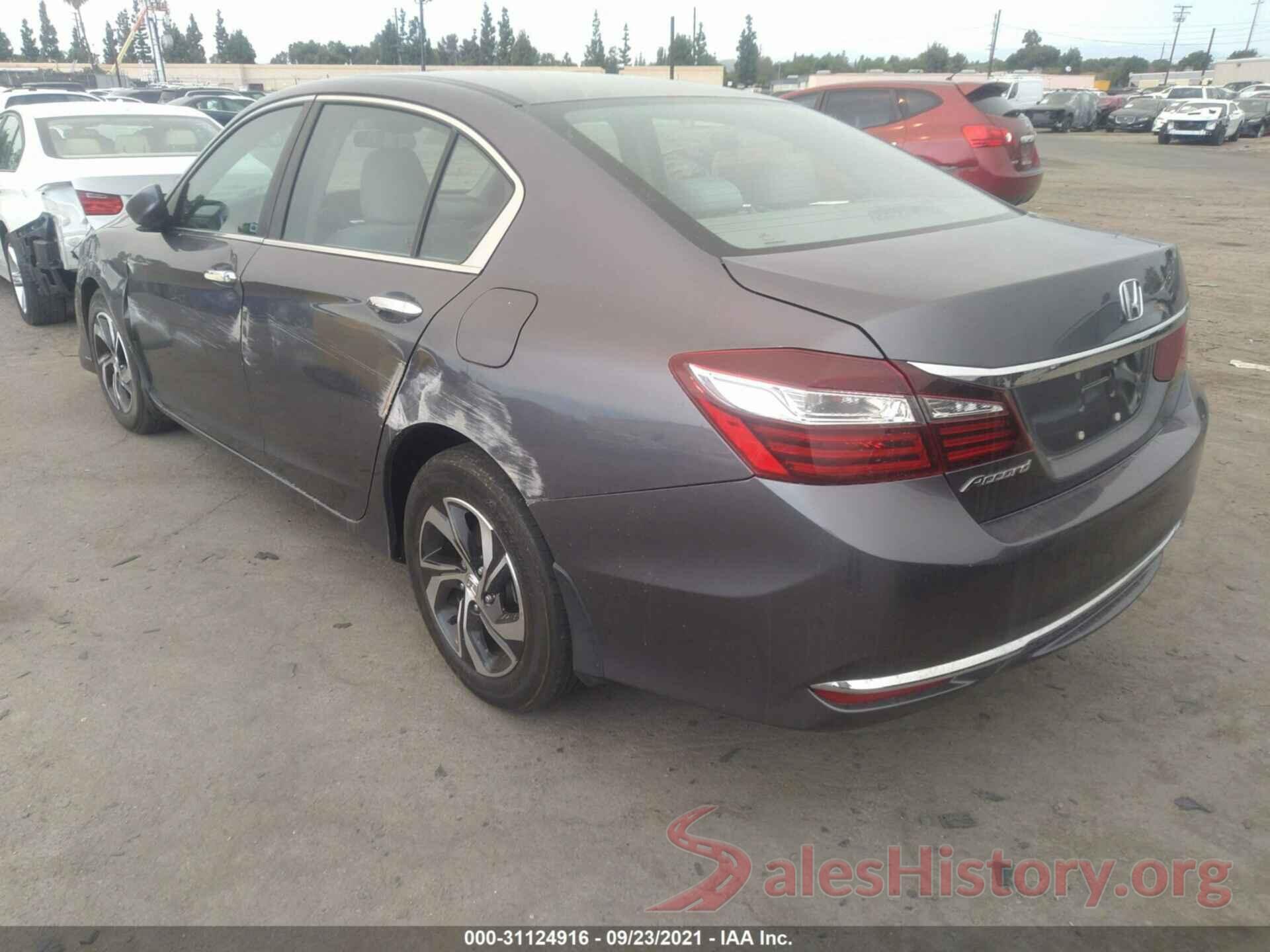 1HGCR2F45GA088347 2016 HONDA ACCORD SEDAN