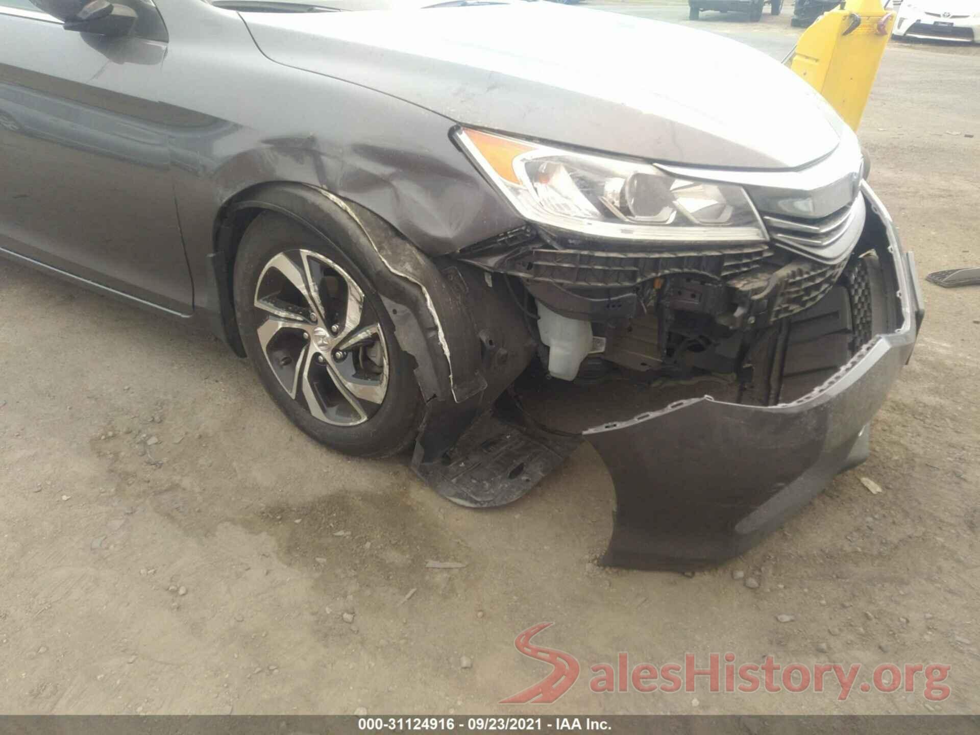 1HGCR2F45GA088347 2016 HONDA ACCORD SEDAN