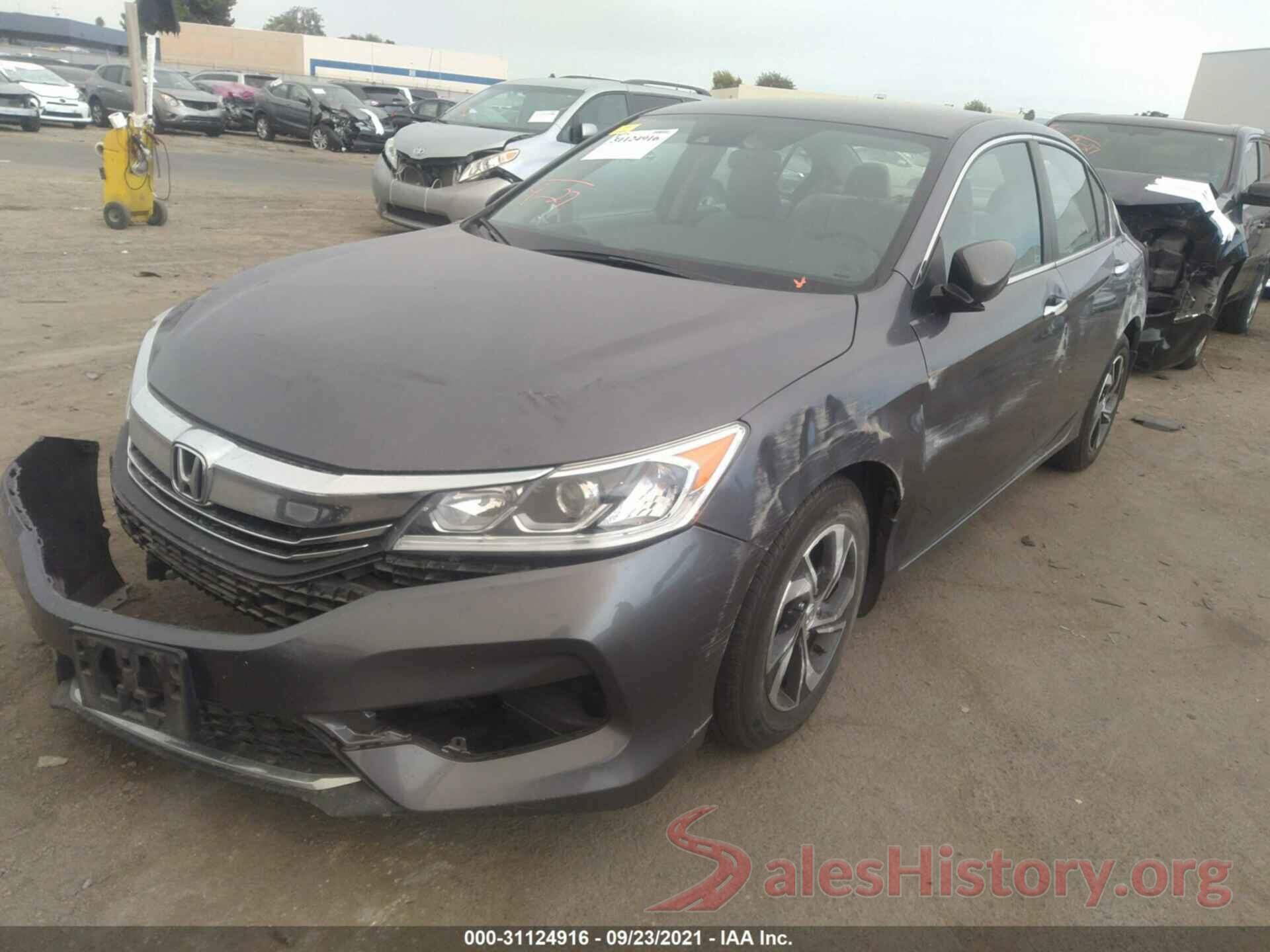 1HGCR2F45GA088347 2016 HONDA ACCORD SEDAN