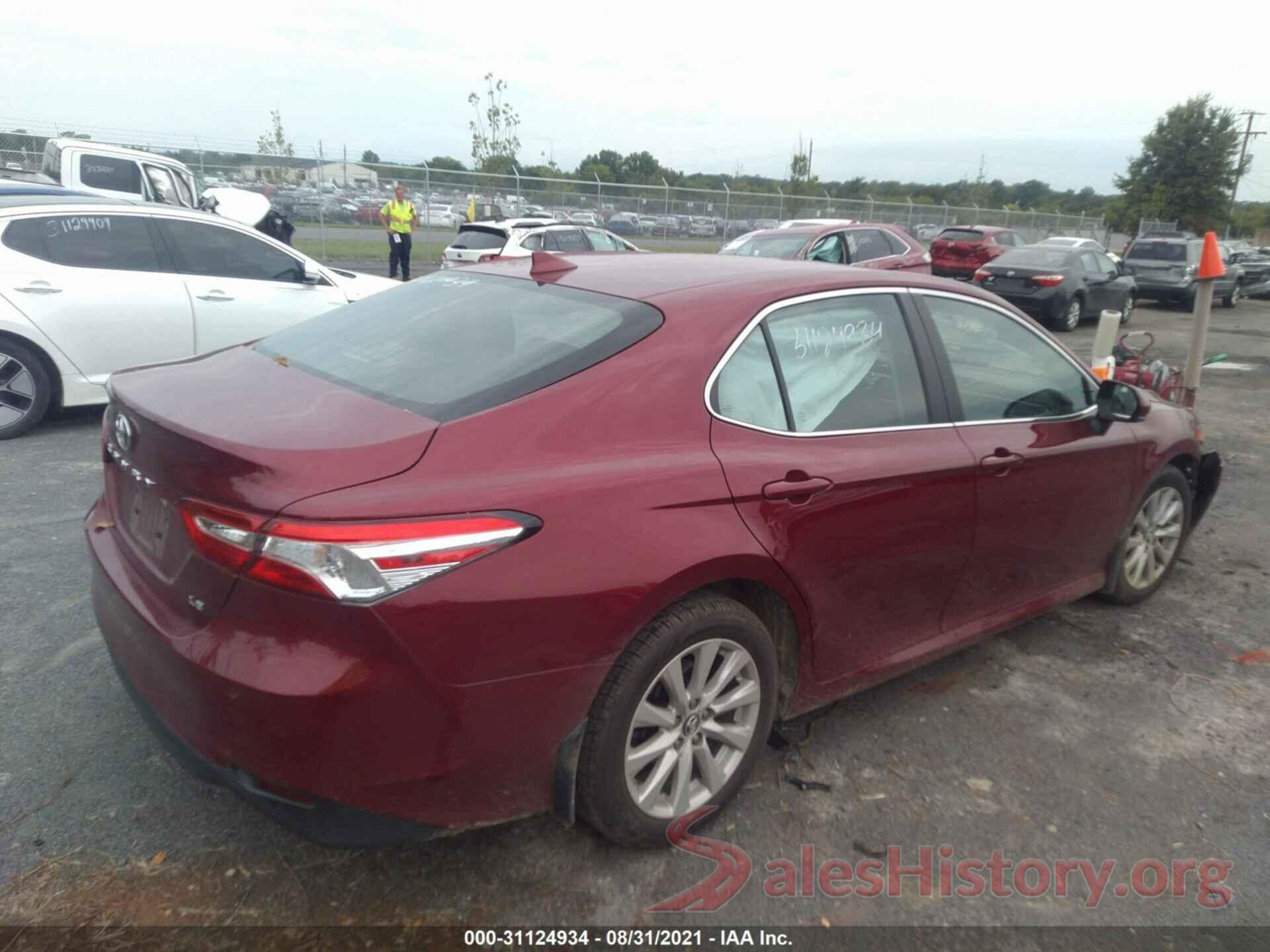 4T1B11HK9KU818772 2019 TOYOTA CAMRY