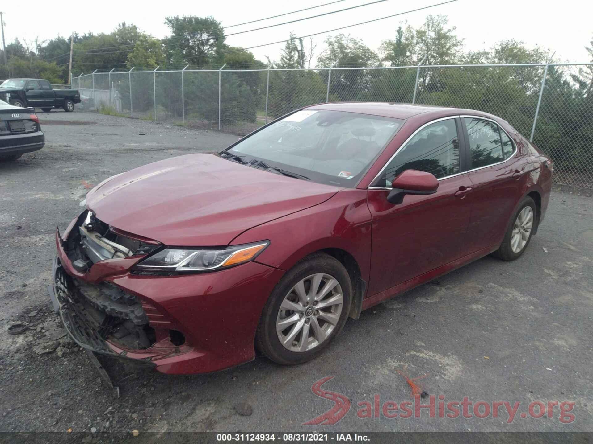 4T1B11HK9KU818772 2019 TOYOTA CAMRY