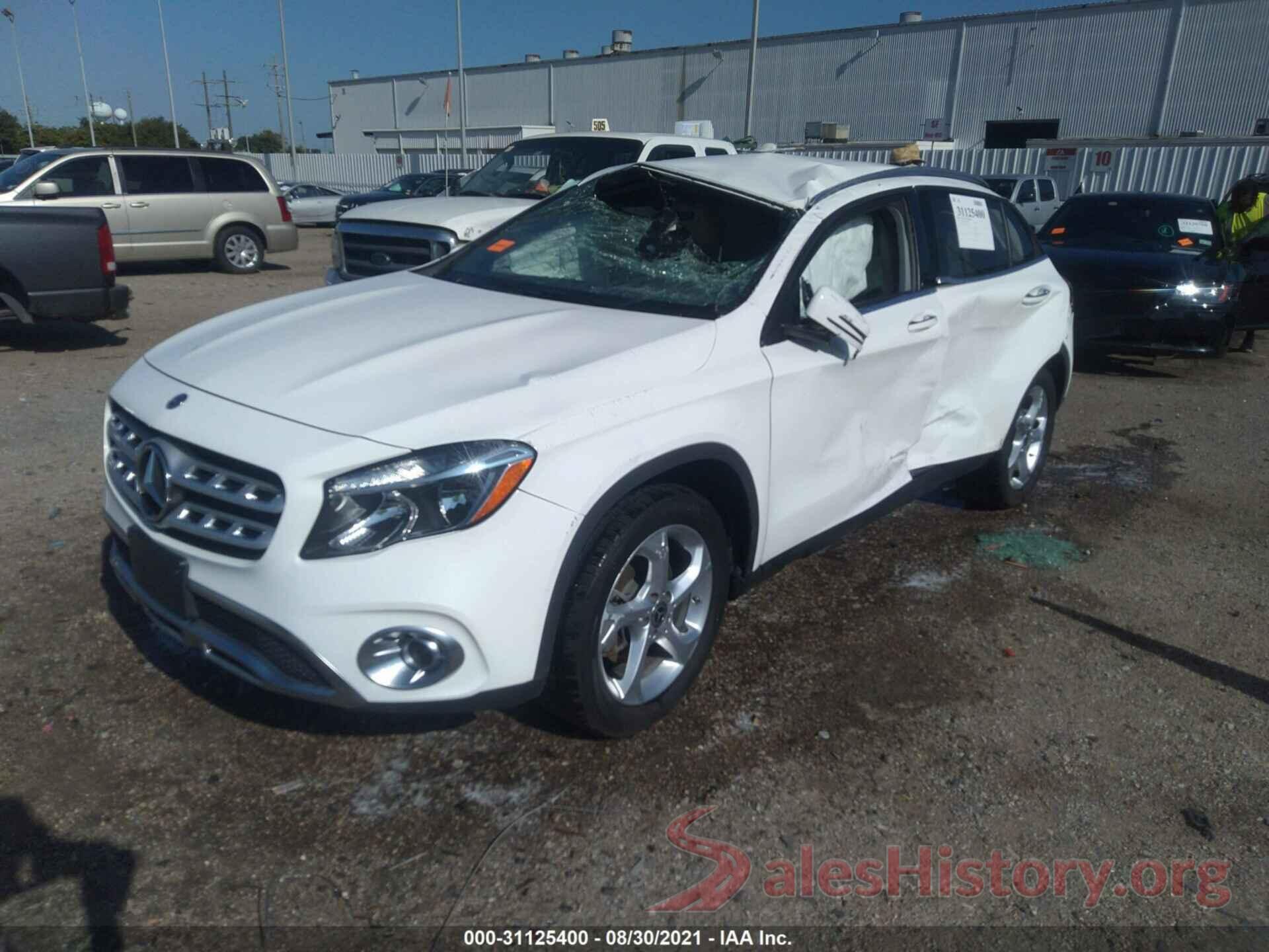 W1NTG4EB7LU040589 2020 MERCEDES-BENZ GLA