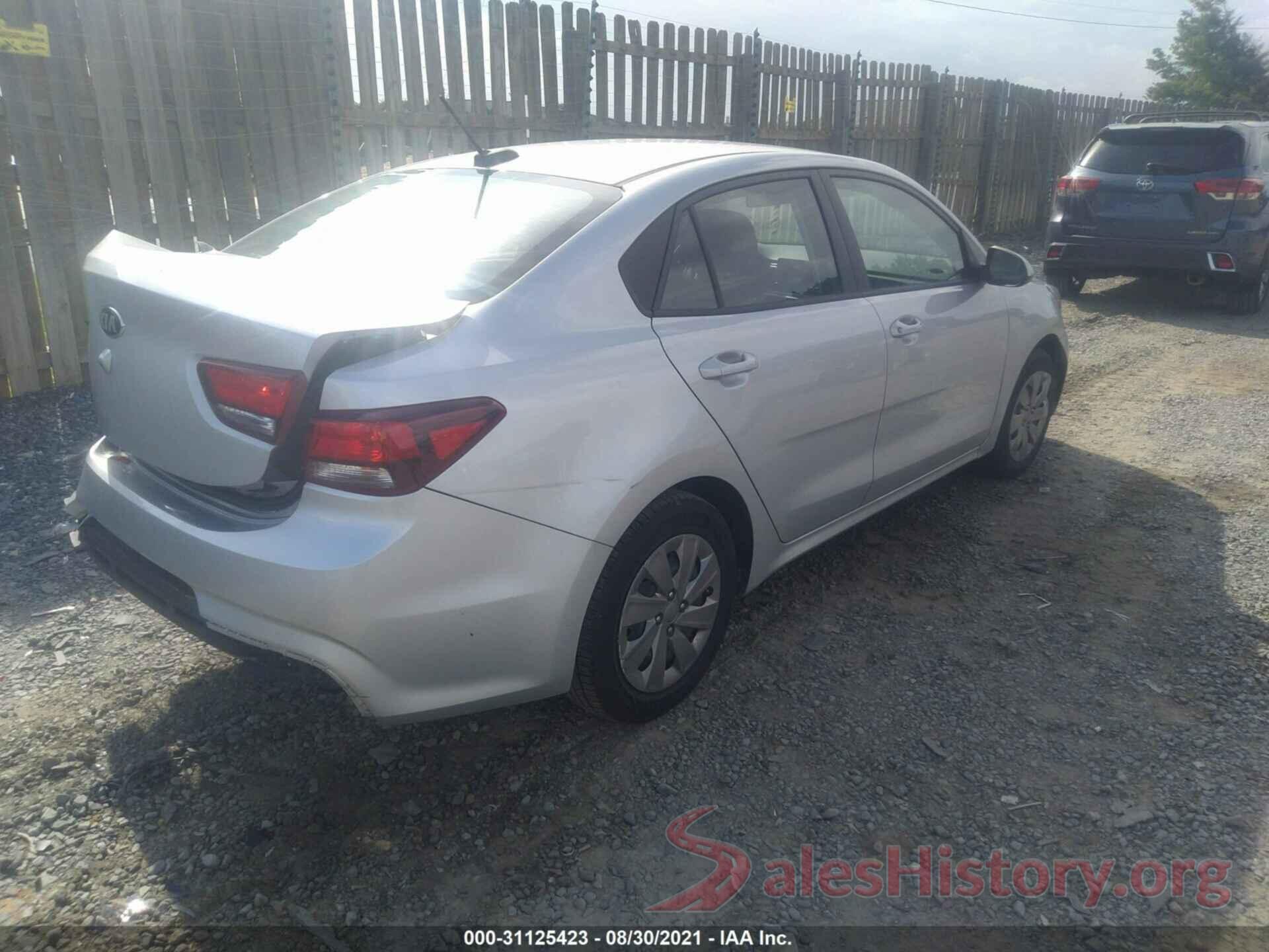 3KPA24AB7KE210790 2019 KIA RIO