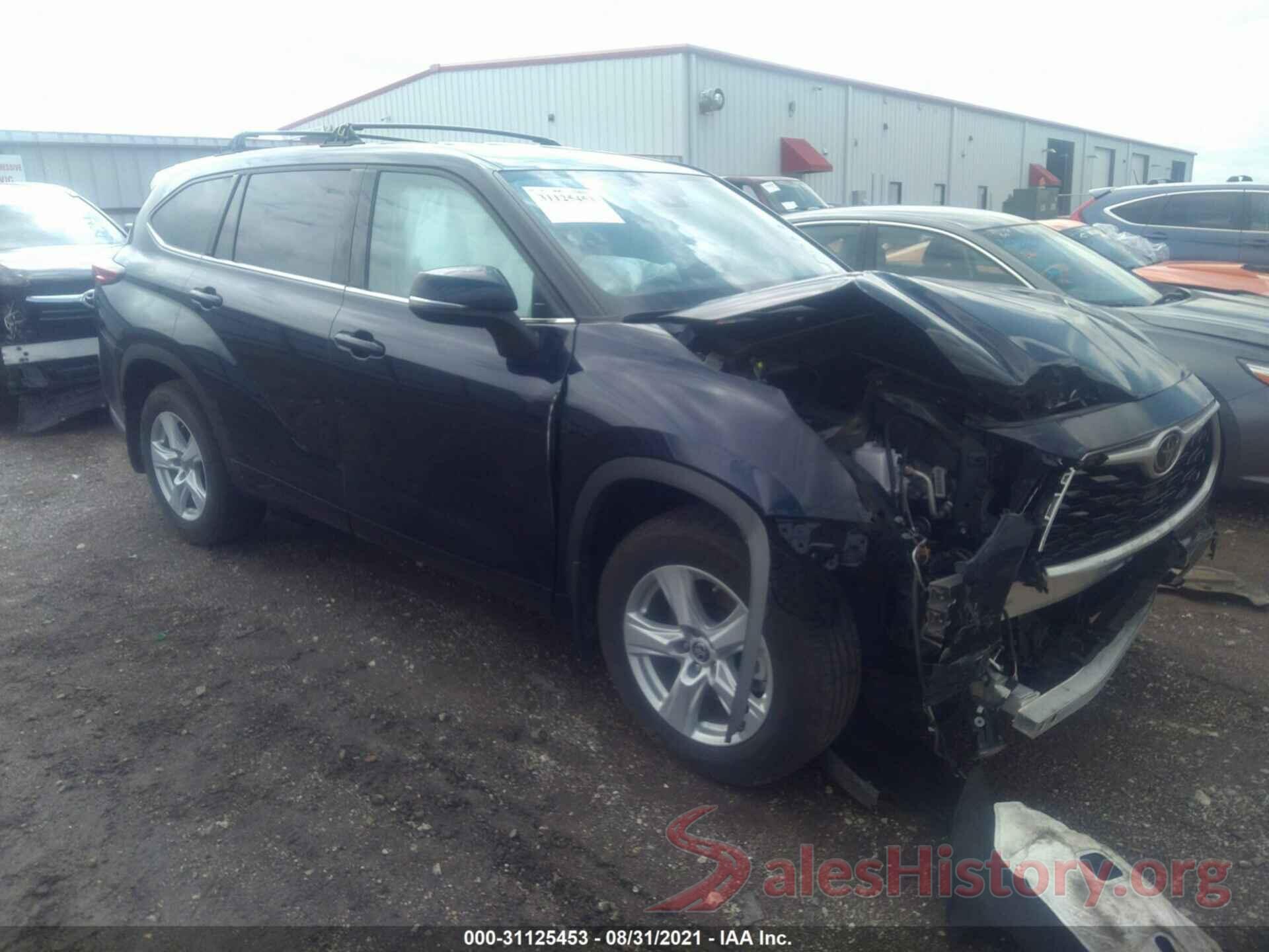 5TDBZRBH5LS028884 2020 TOYOTA HIGHLANDER