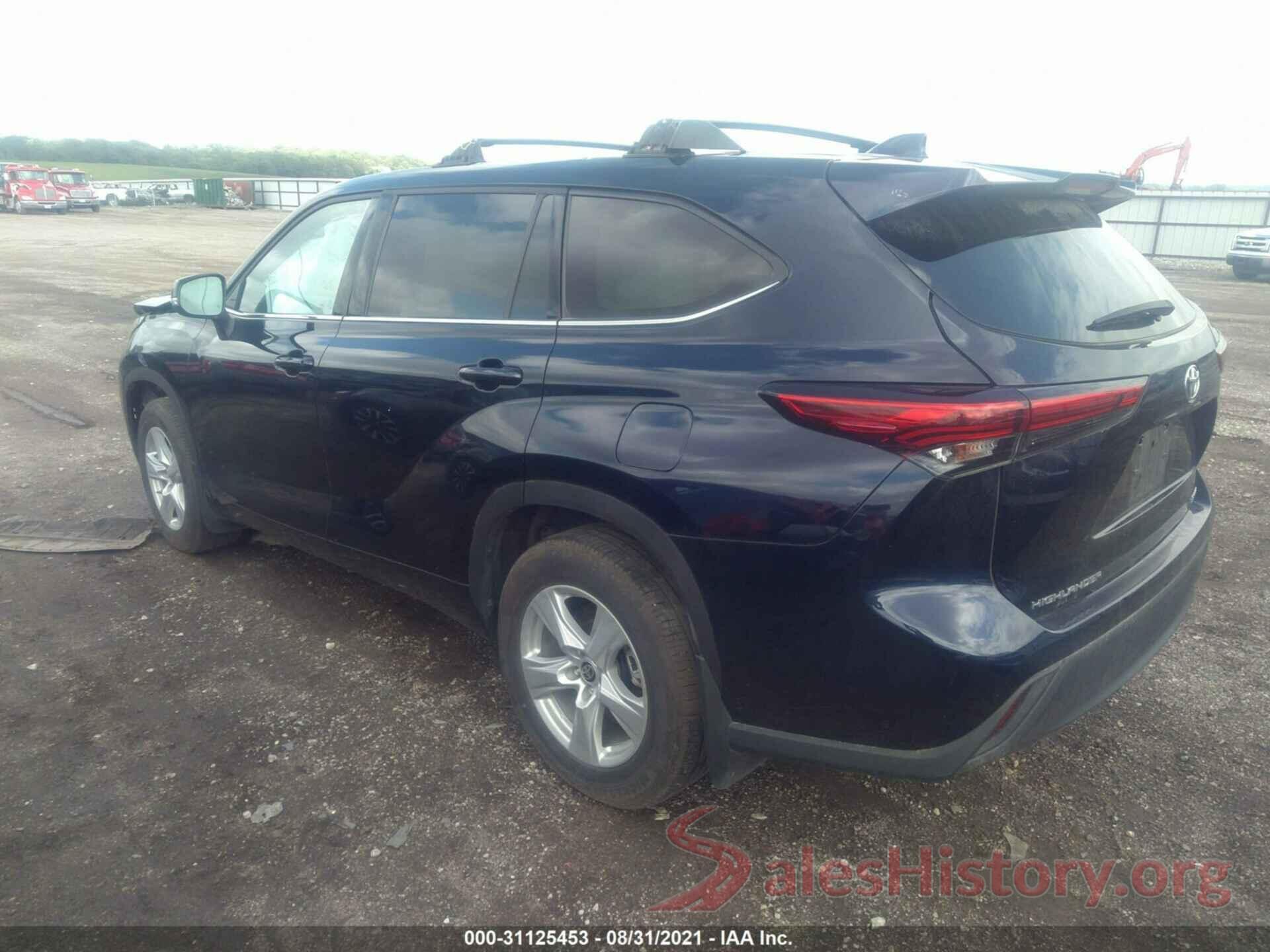 5TDBZRBH5LS028884 2020 TOYOTA HIGHLANDER