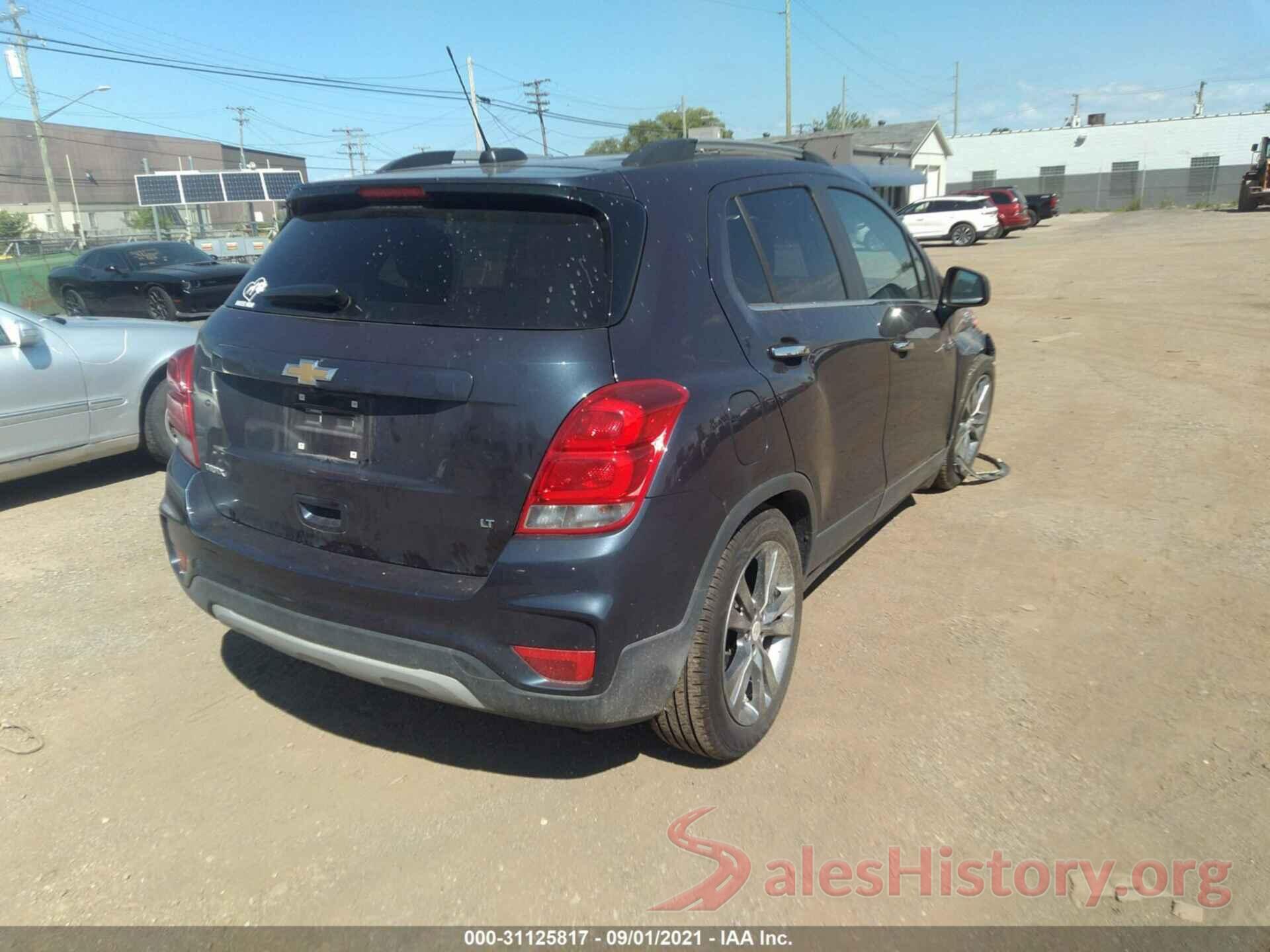 3GNCJLSB3KL219834 2019 CHEVROLET TRAX