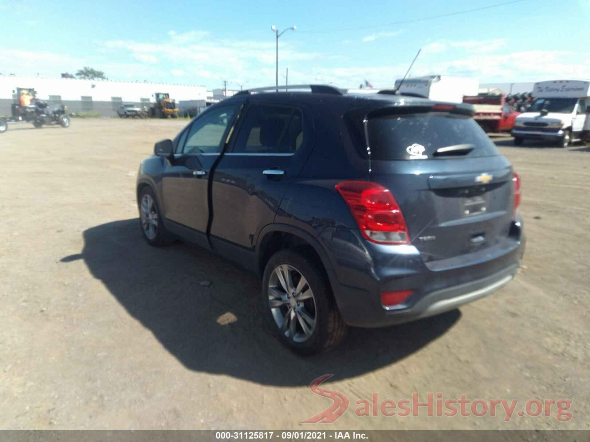 3GNCJLSB3KL219834 2019 CHEVROLET TRAX