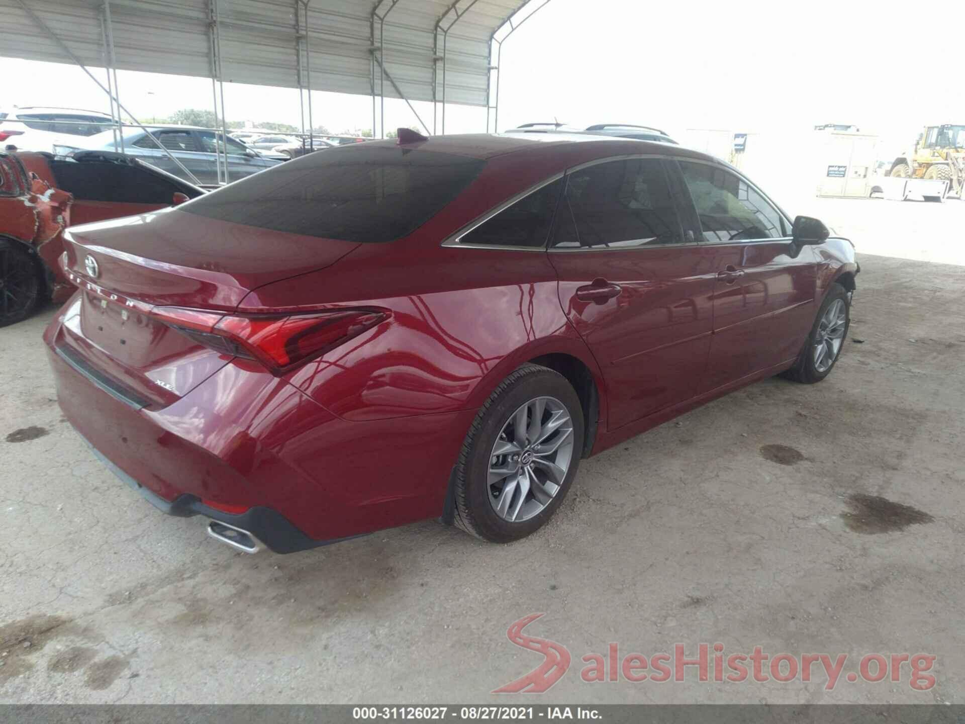 4T1AZ1FB2LU045541 2020 TOYOTA AVALON