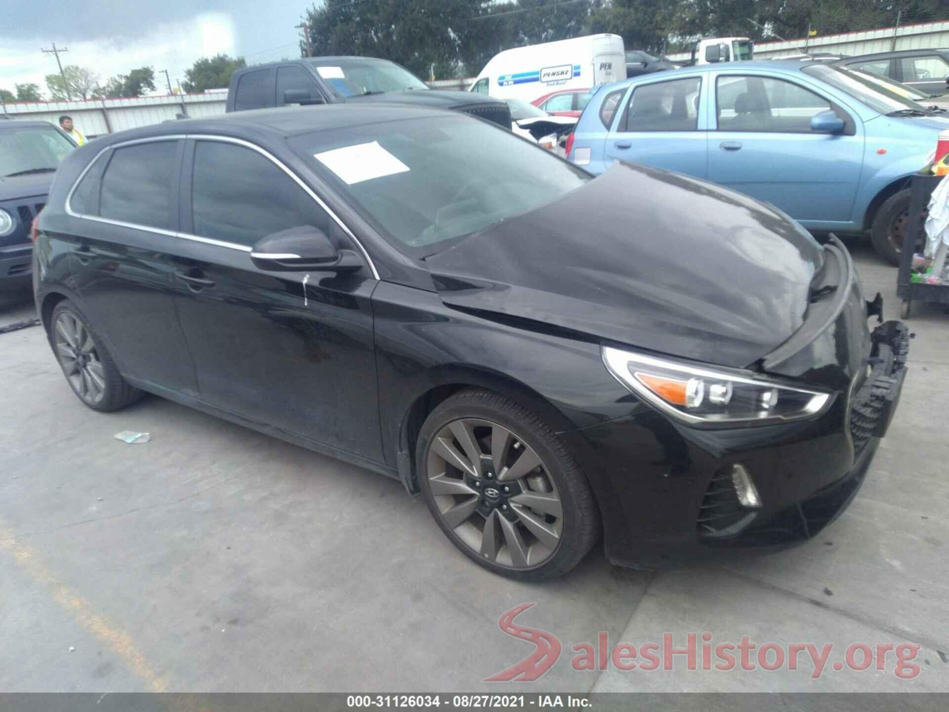 KMHH55LC0JU059286 2018 HYUNDAI ELANTRA GT