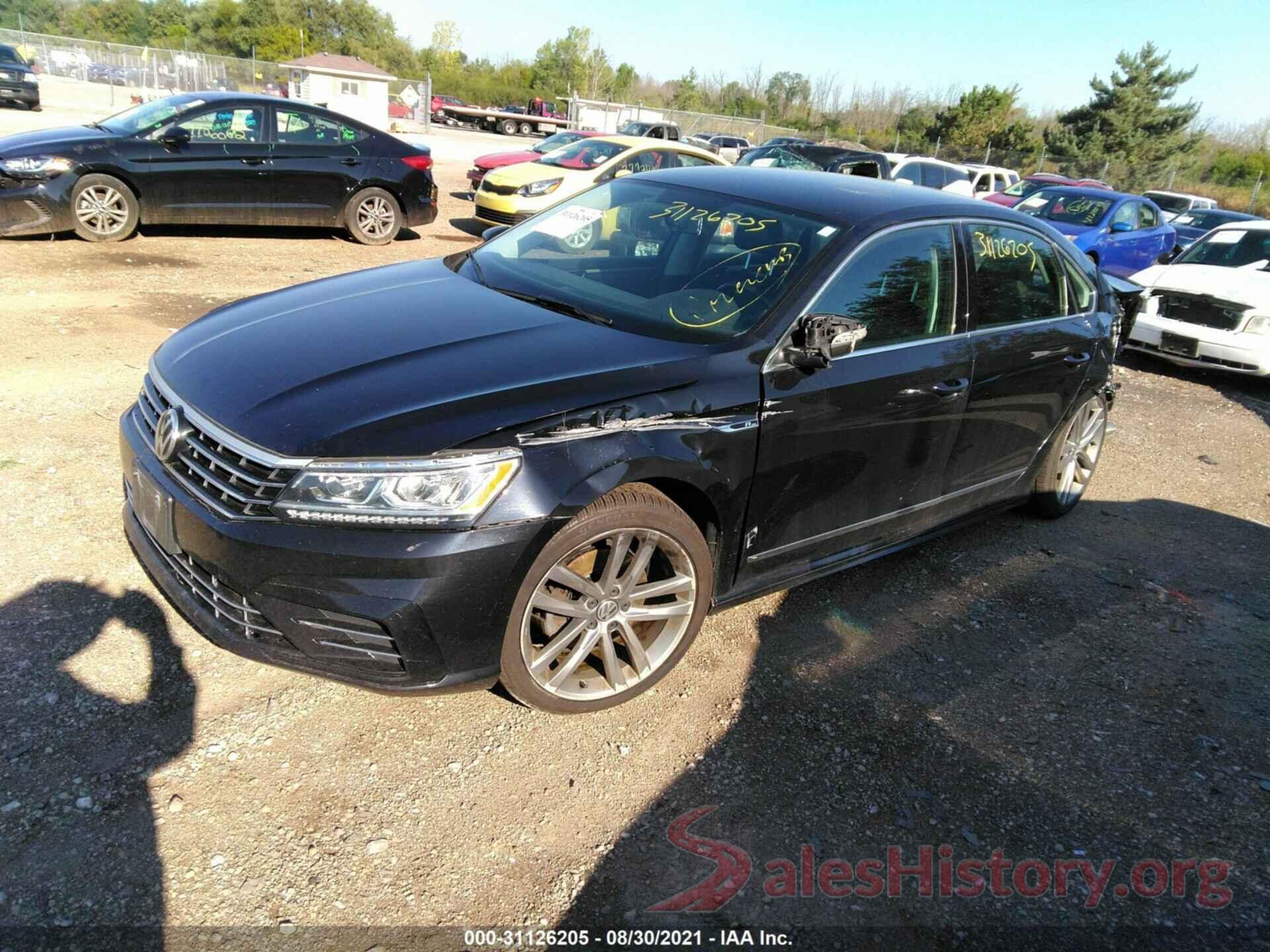 1VWDT7A32HC022874 2017 VOLKSWAGEN PASSAT