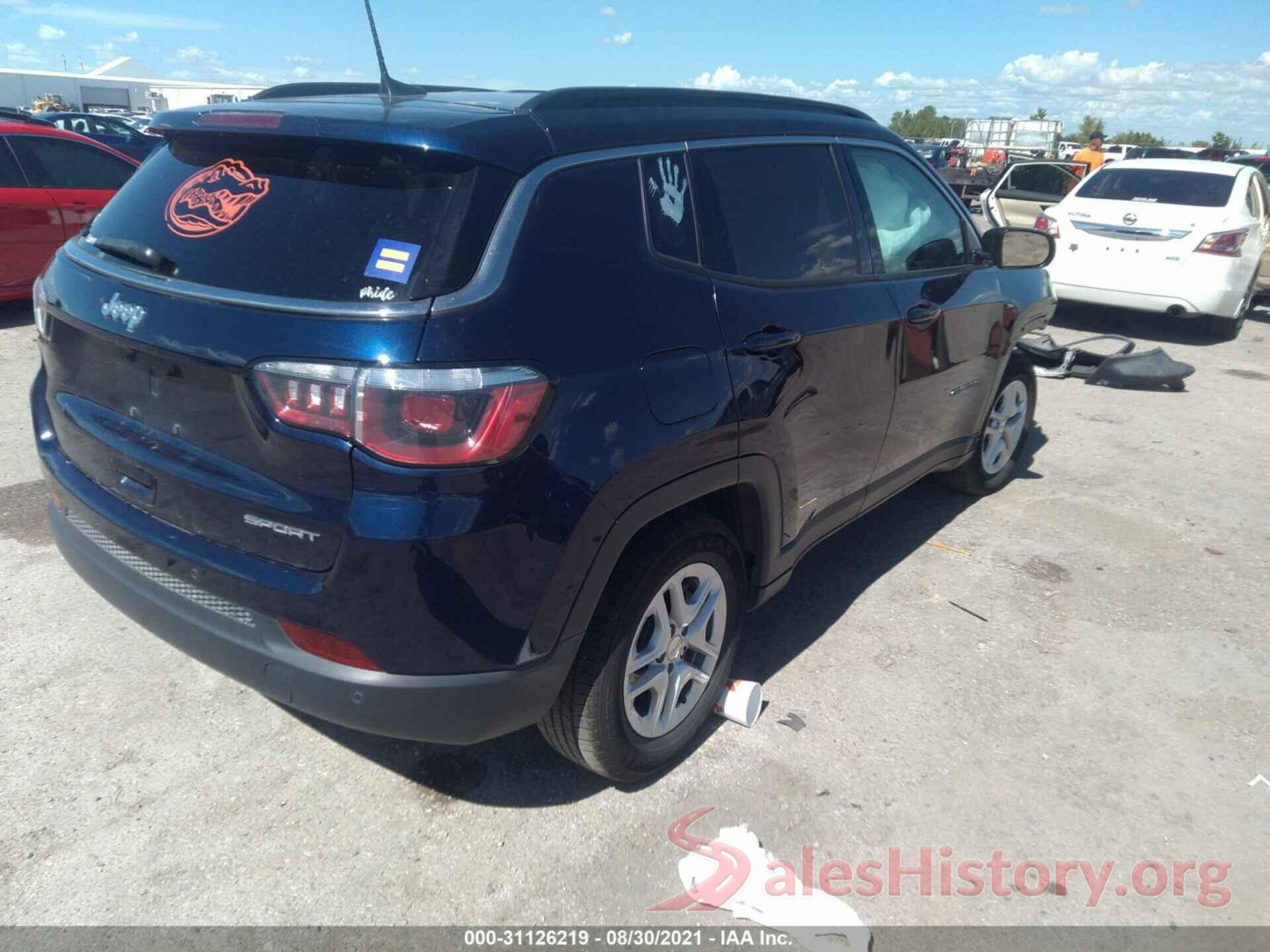 3C4NJCAB0KT699981 2019 JEEP COMPASS