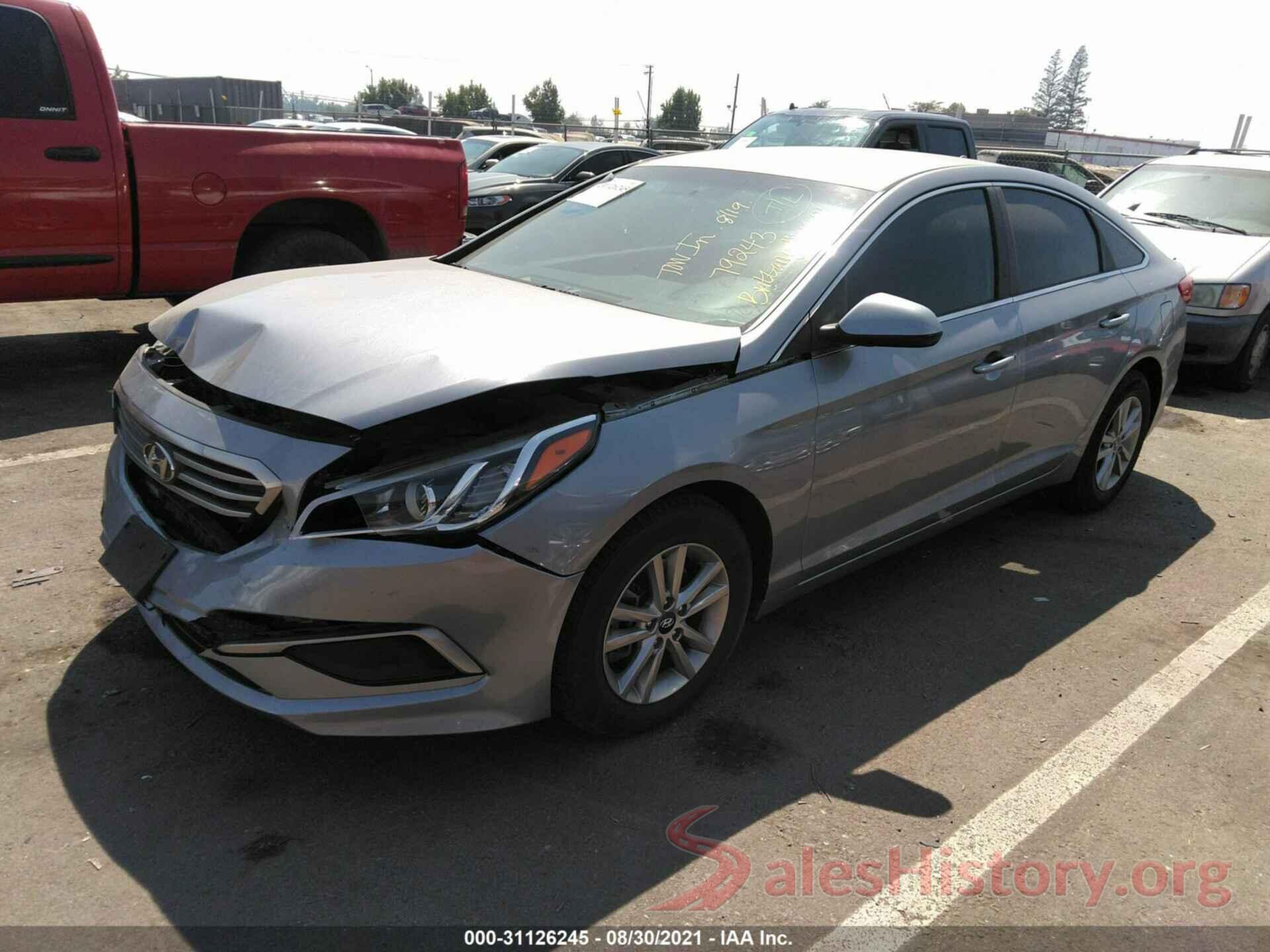 5NPE24AF4GH275913 2016 HYUNDAI SONATA