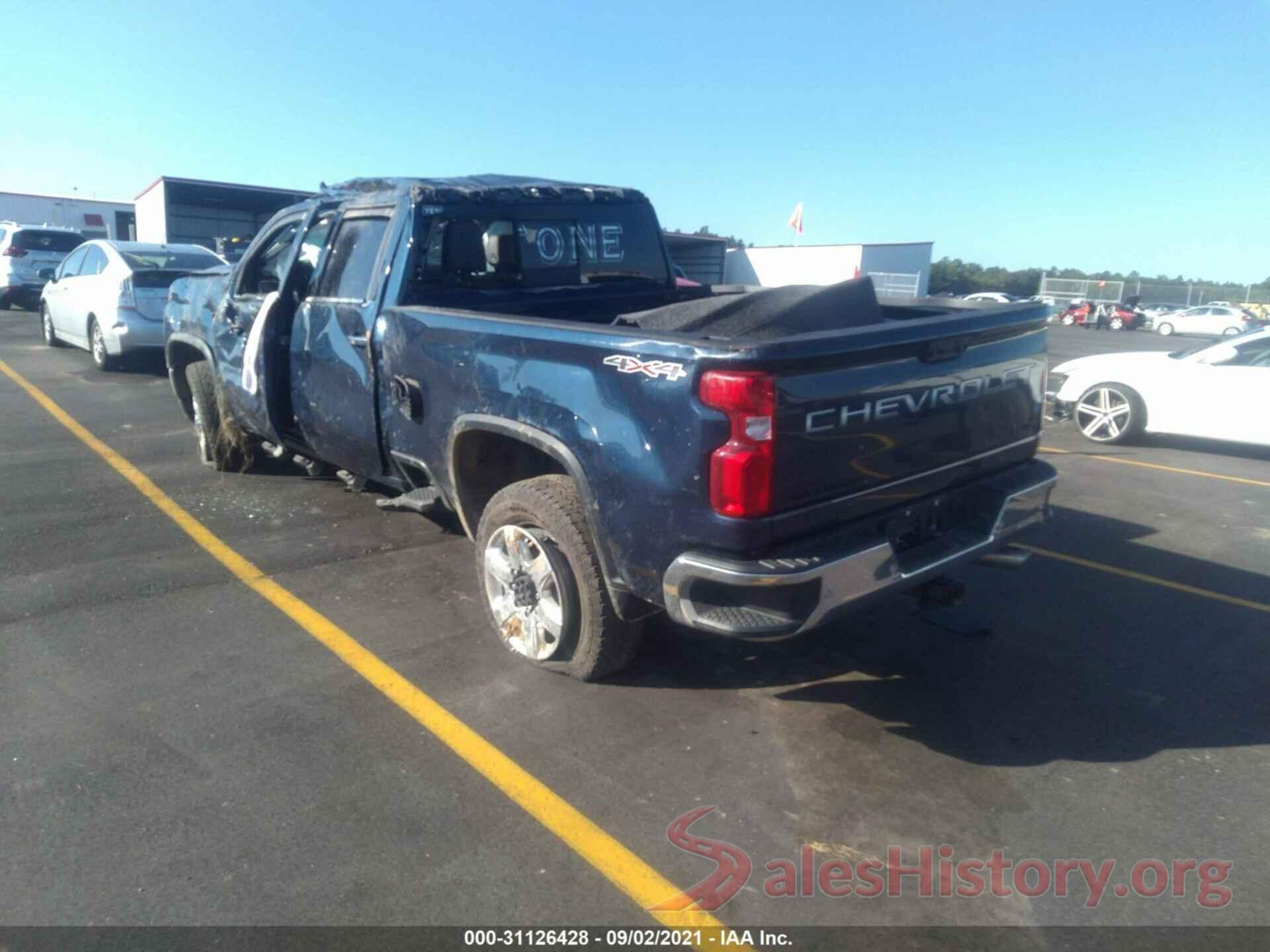 1GC4YPE72MF144371 2021 CHEVROLET SILVERADO 2500HD