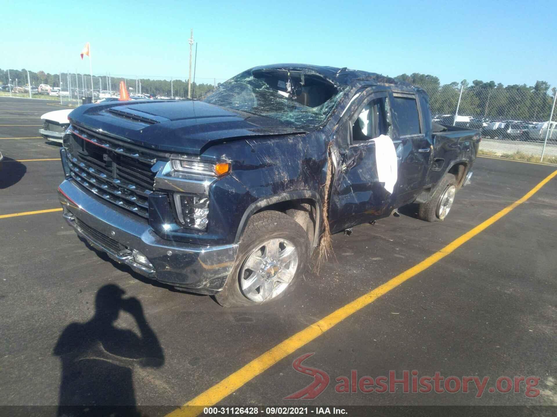 1GC4YPE72MF144371 2021 CHEVROLET SILVERADO 2500HD