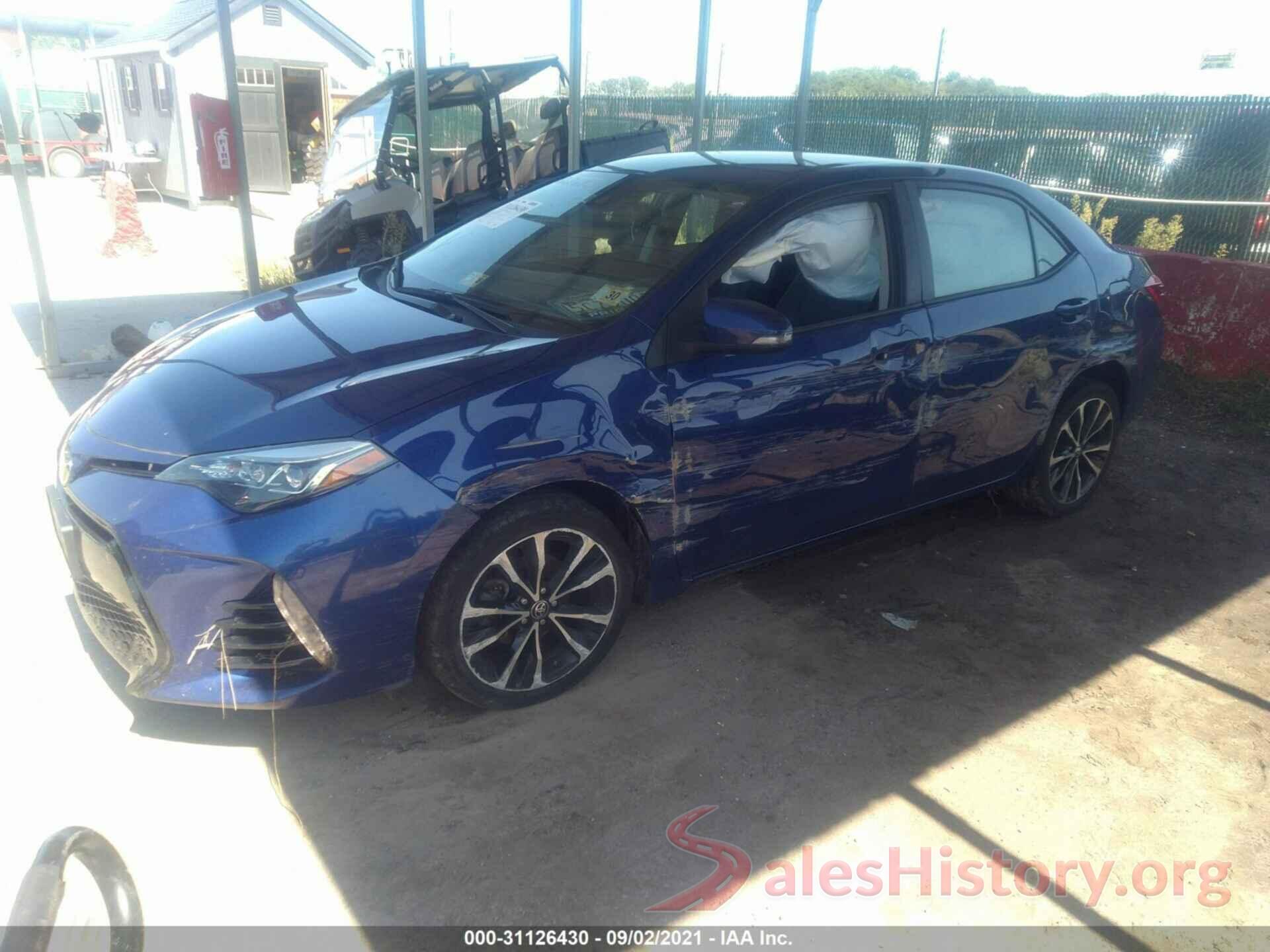 2T1BURHE7HC950147 2017 TOYOTA COROLLA