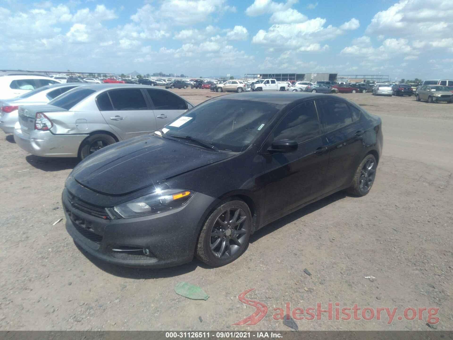 1C3CDFBB3GD593024 2016 DODGE DART