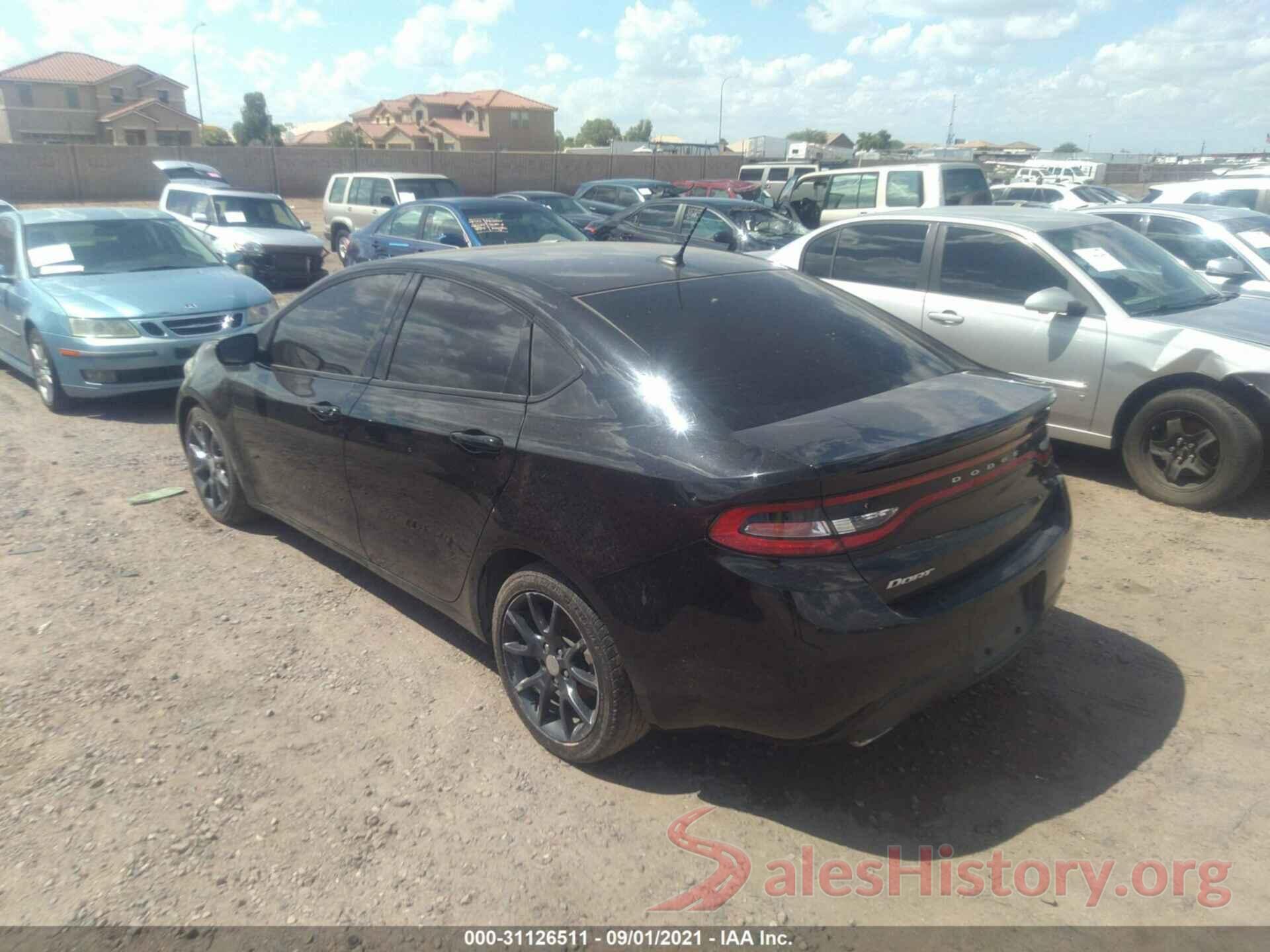 1C3CDFBB3GD593024 2016 DODGE DART