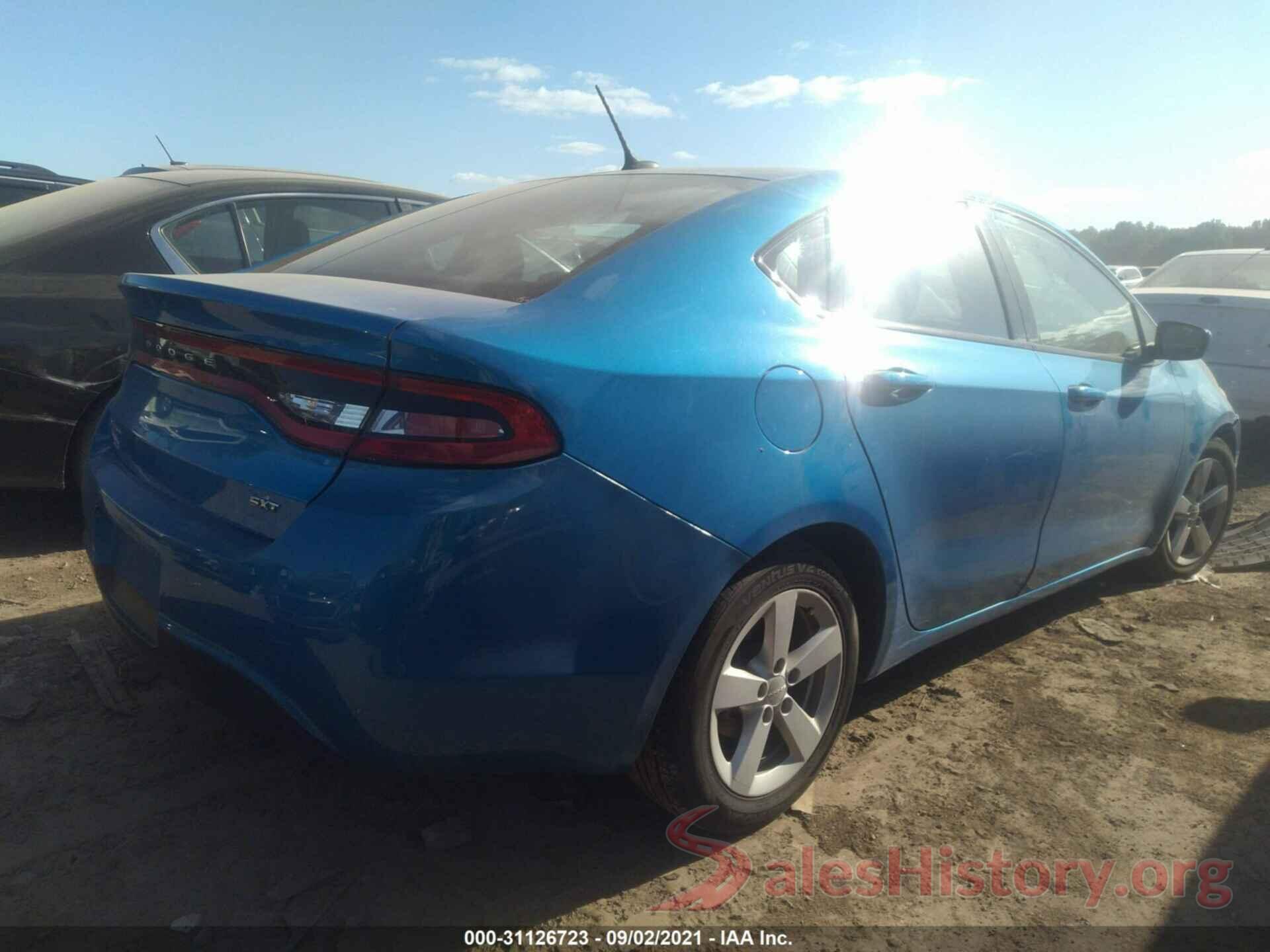 1C3CDFBB4GD551090 2016 DODGE DART