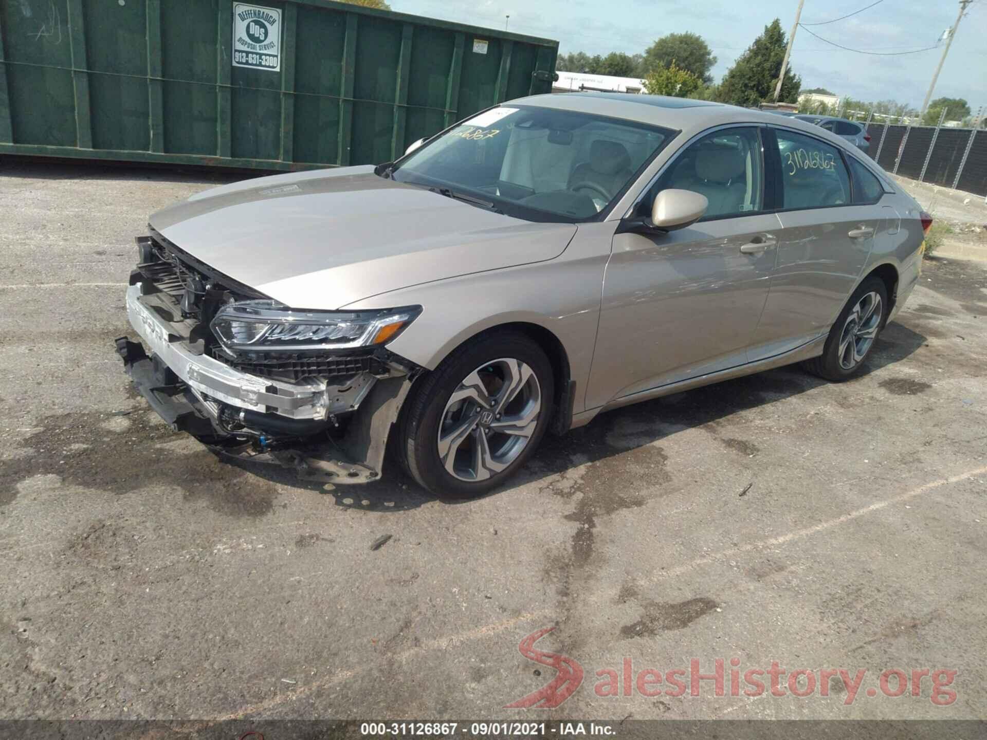 1HGCV1F43LA089609 2020 HONDA ACCORD SEDAN