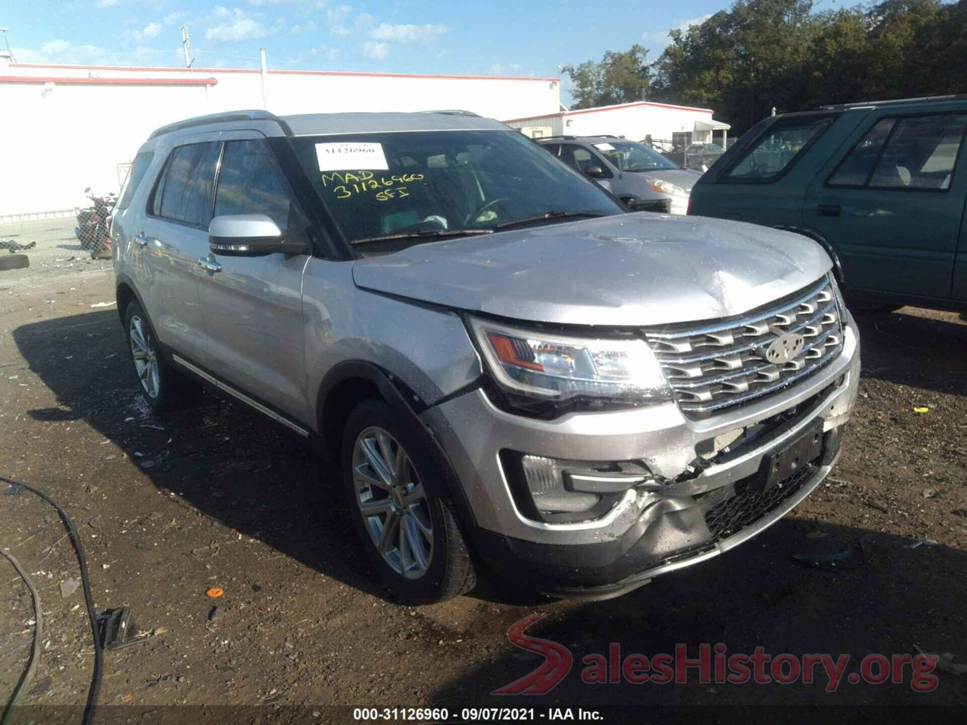 1FM5K8F8XGGB98823 2016 FORD EXPLORER