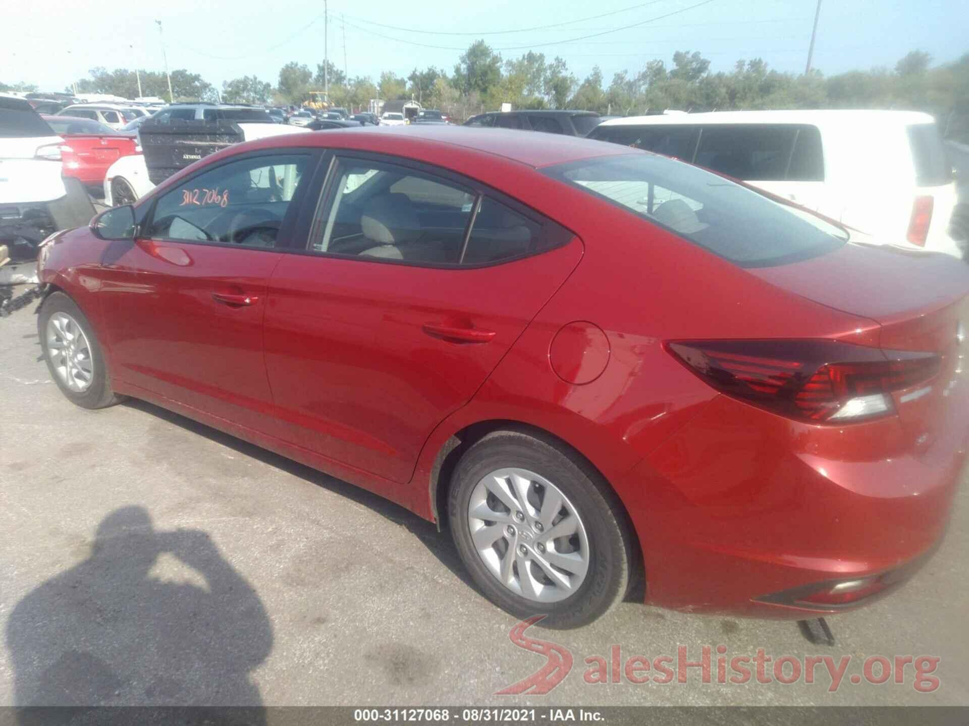 5NPD74LF5KH496908 2019 HYUNDAI ELANTRA