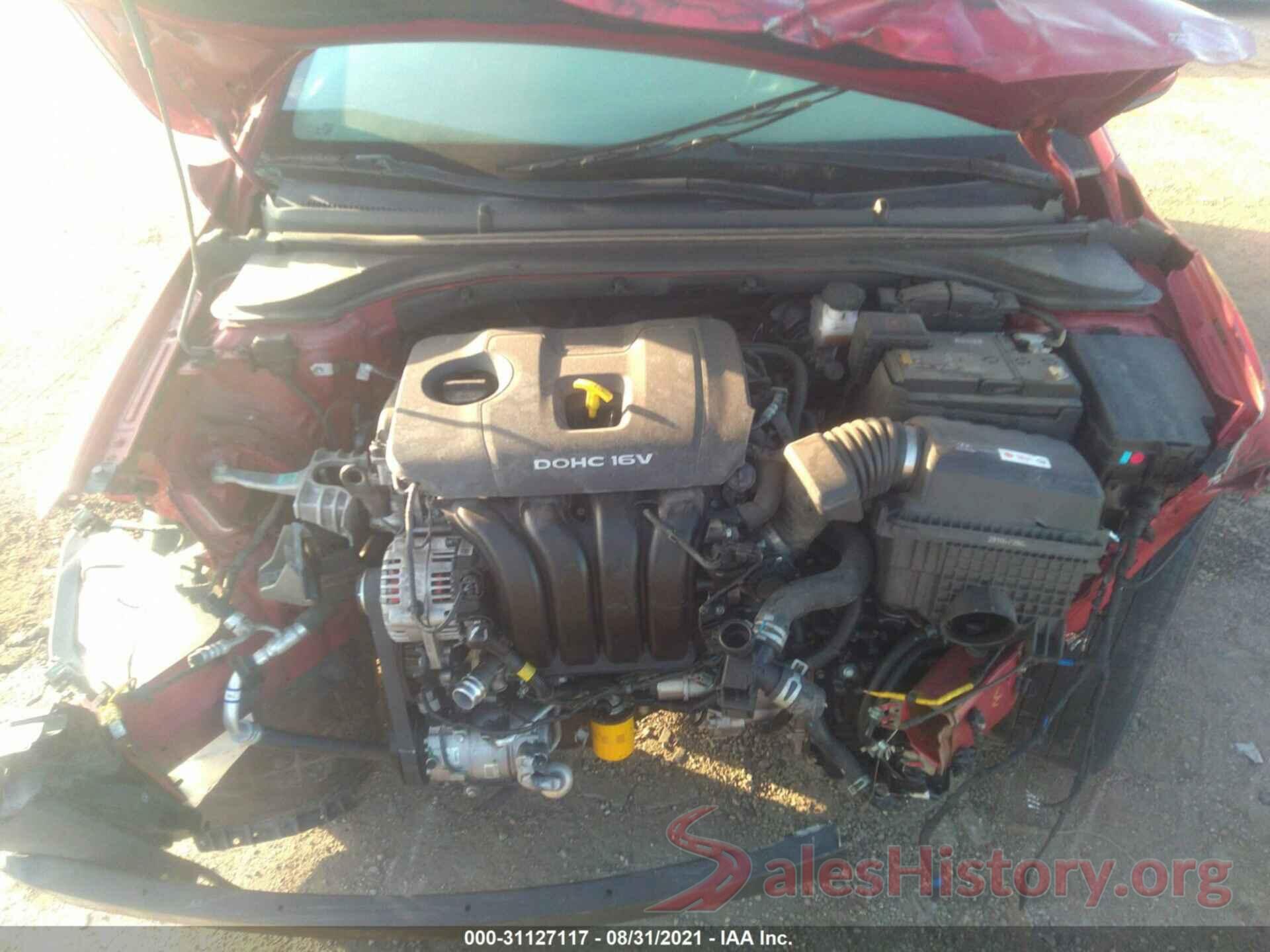 5NPD84LF7JH244492 2018 HYUNDAI ELANTRA