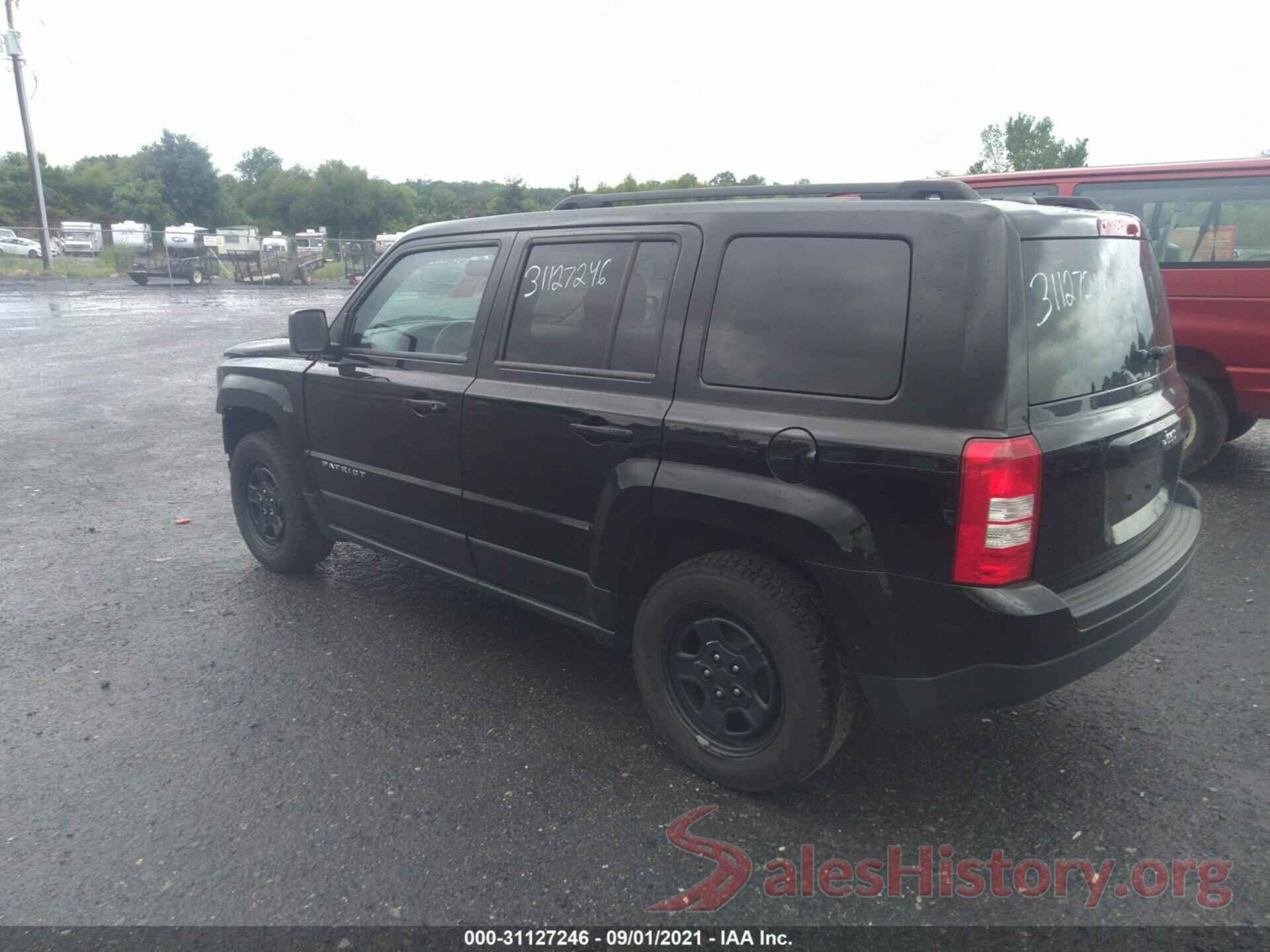 1C4NJPBA9HD157208 2017 JEEP PATRIOT