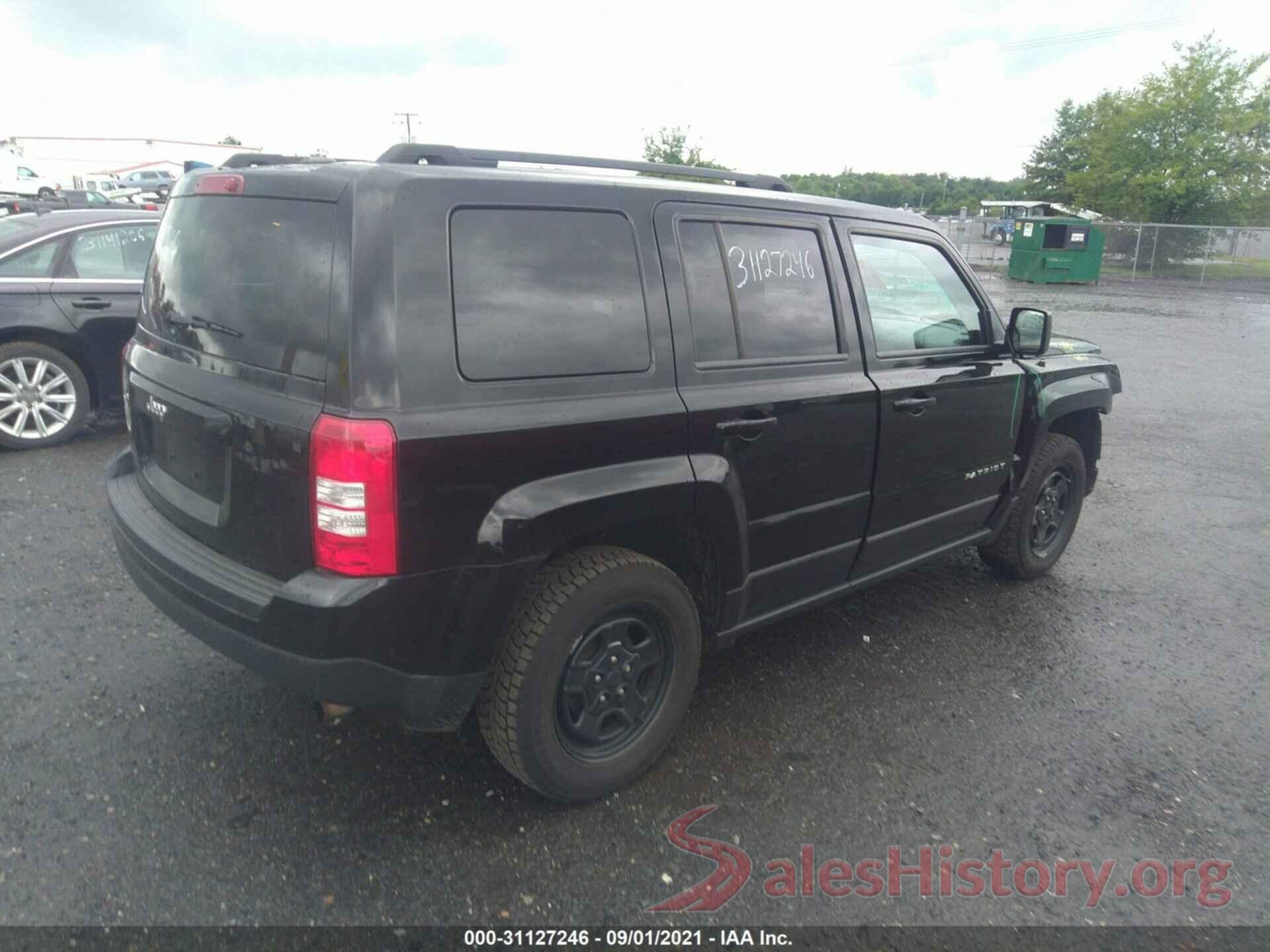 1C4NJPBA9HD157208 2017 JEEP PATRIOT