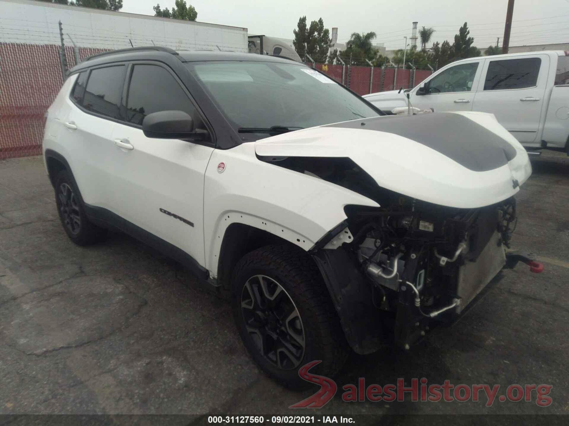 3C4NJDDB5KT733432 2019 JEEP COMPASS