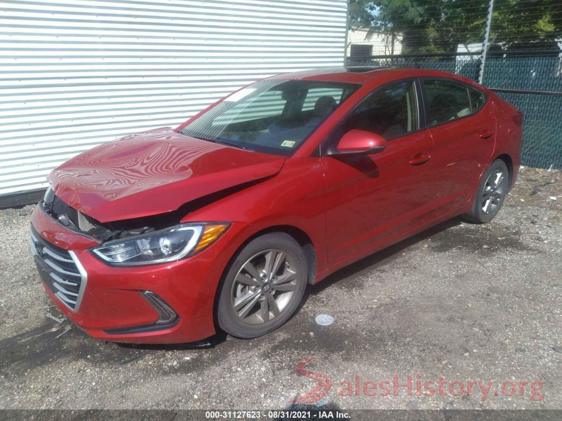 5NPD84LF9HH173628 2017 HYUNDAI ELANTRA