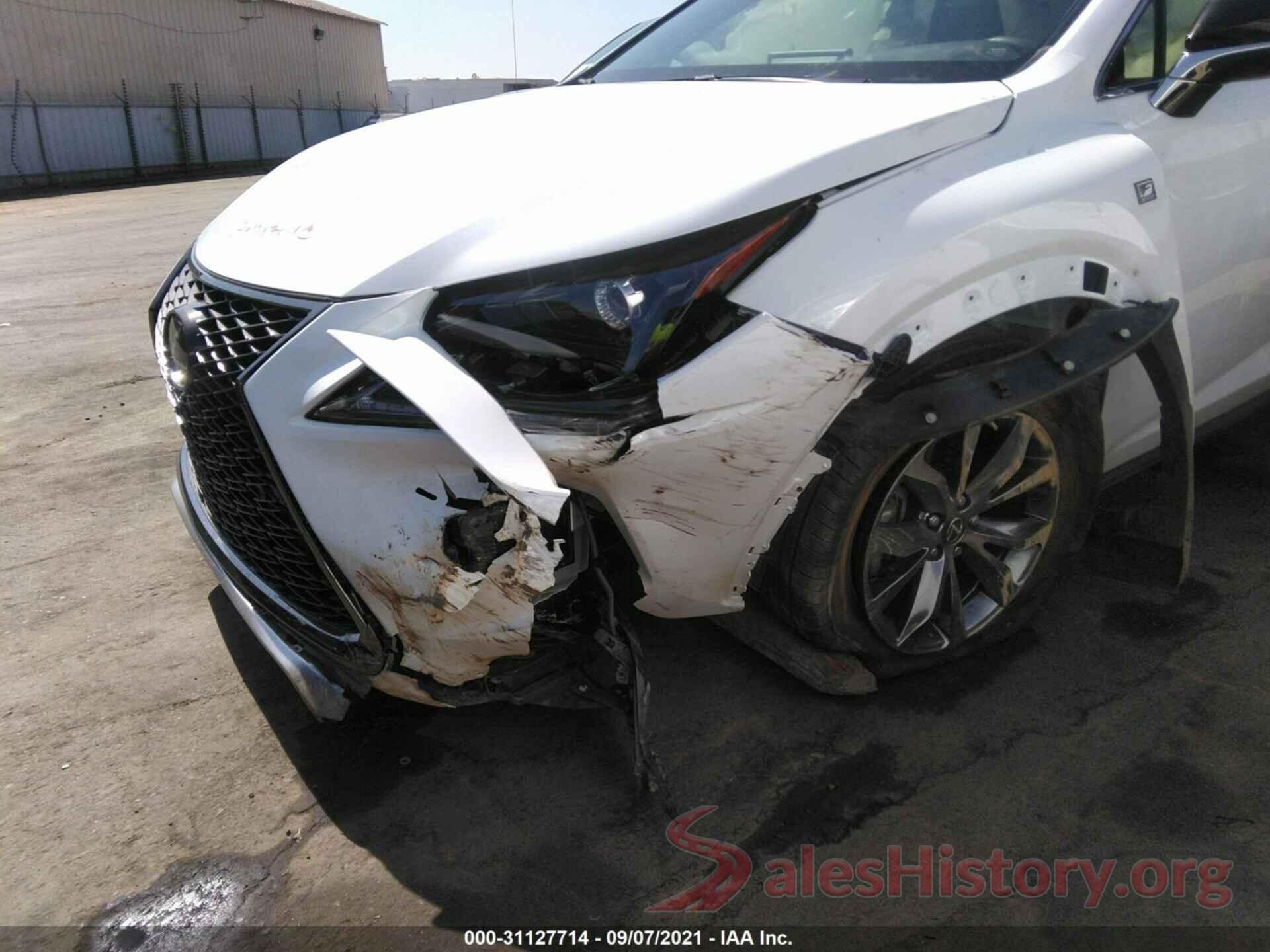 JTJSARBZ2M5025767 2021 LEXUS NX