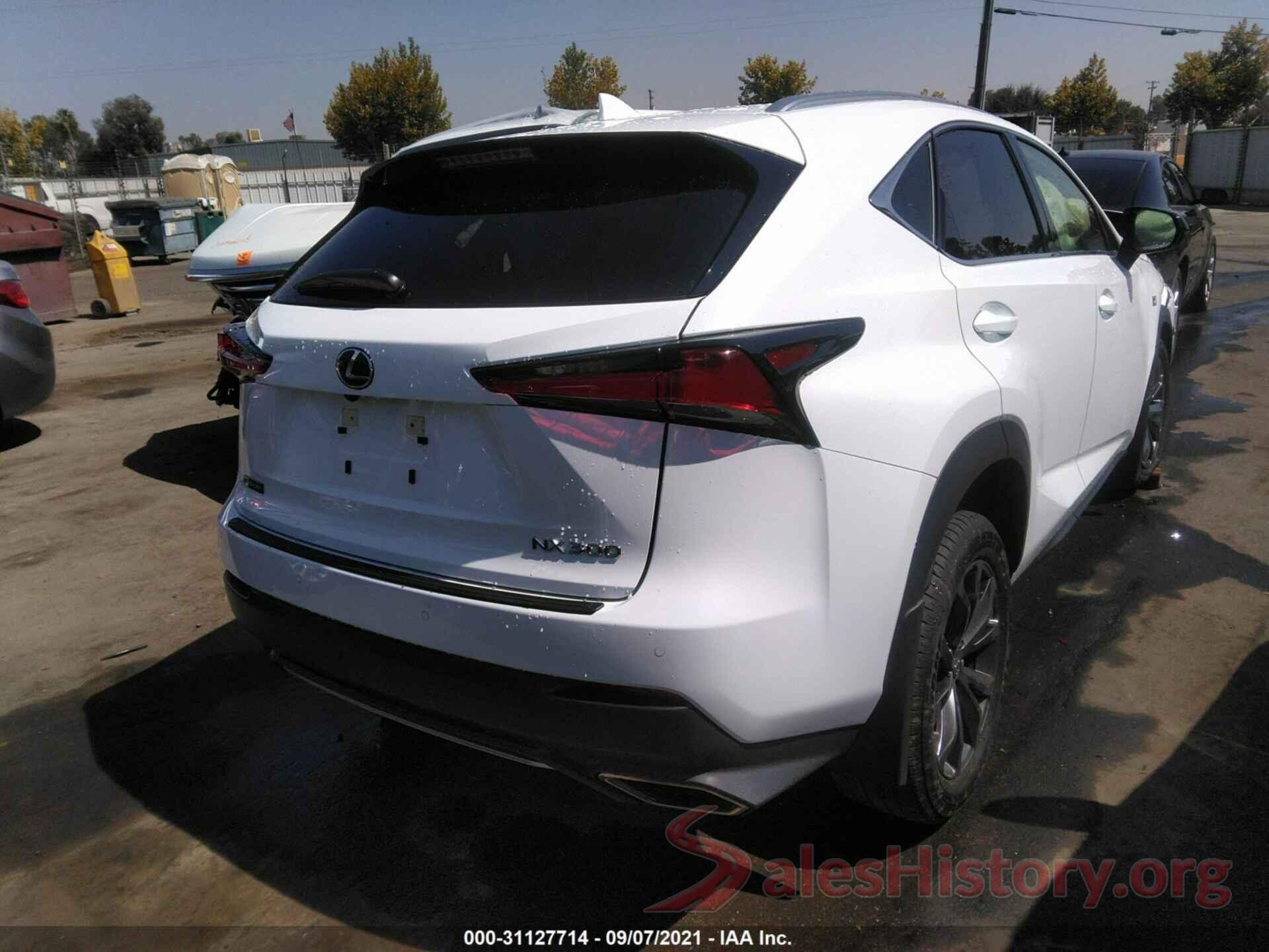 JTJSARBZ2M5025767 2021 LEXUS NX