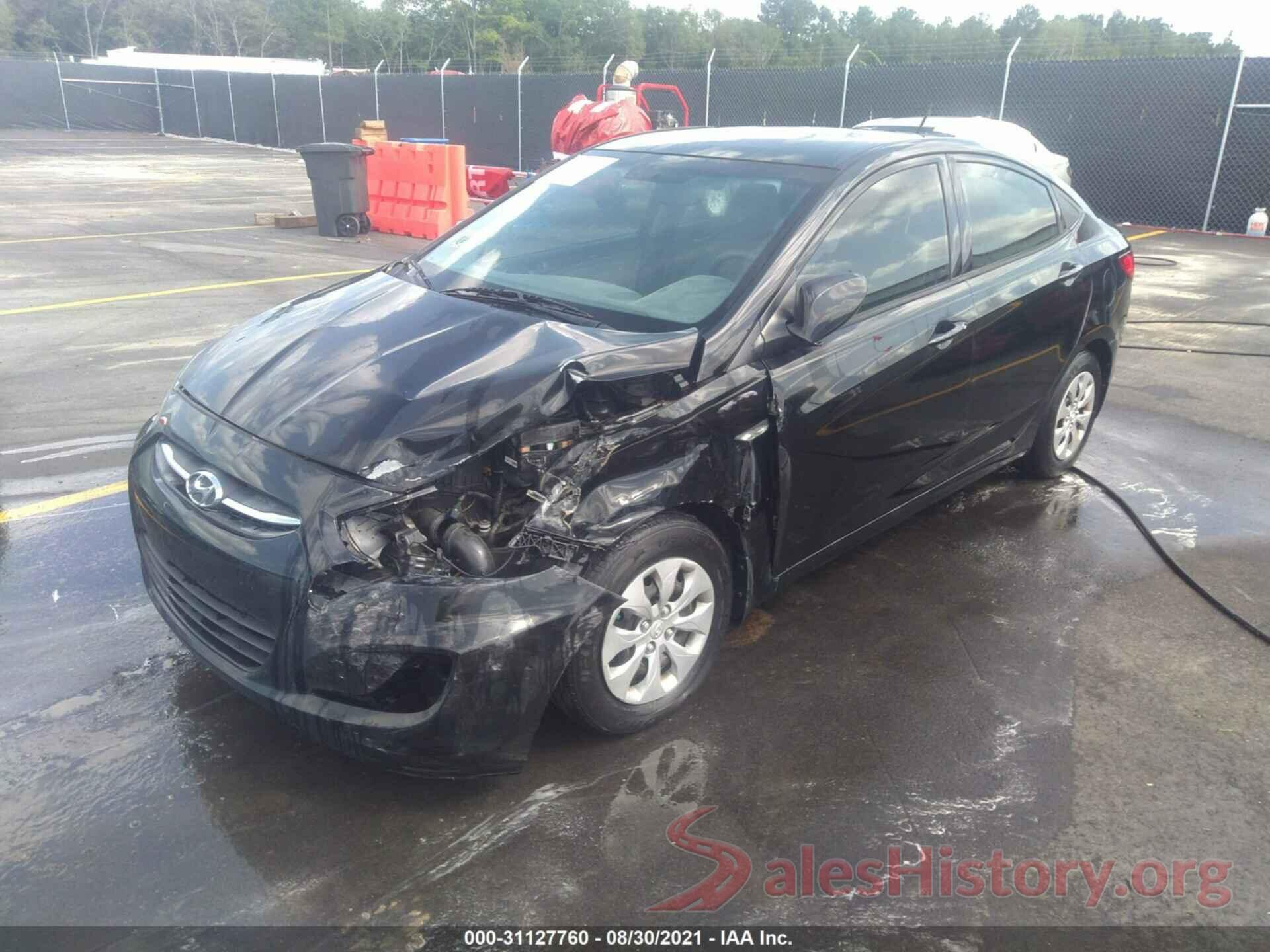 KMHCT4AE5GU078052 2016 HYUNDAI ACCENT