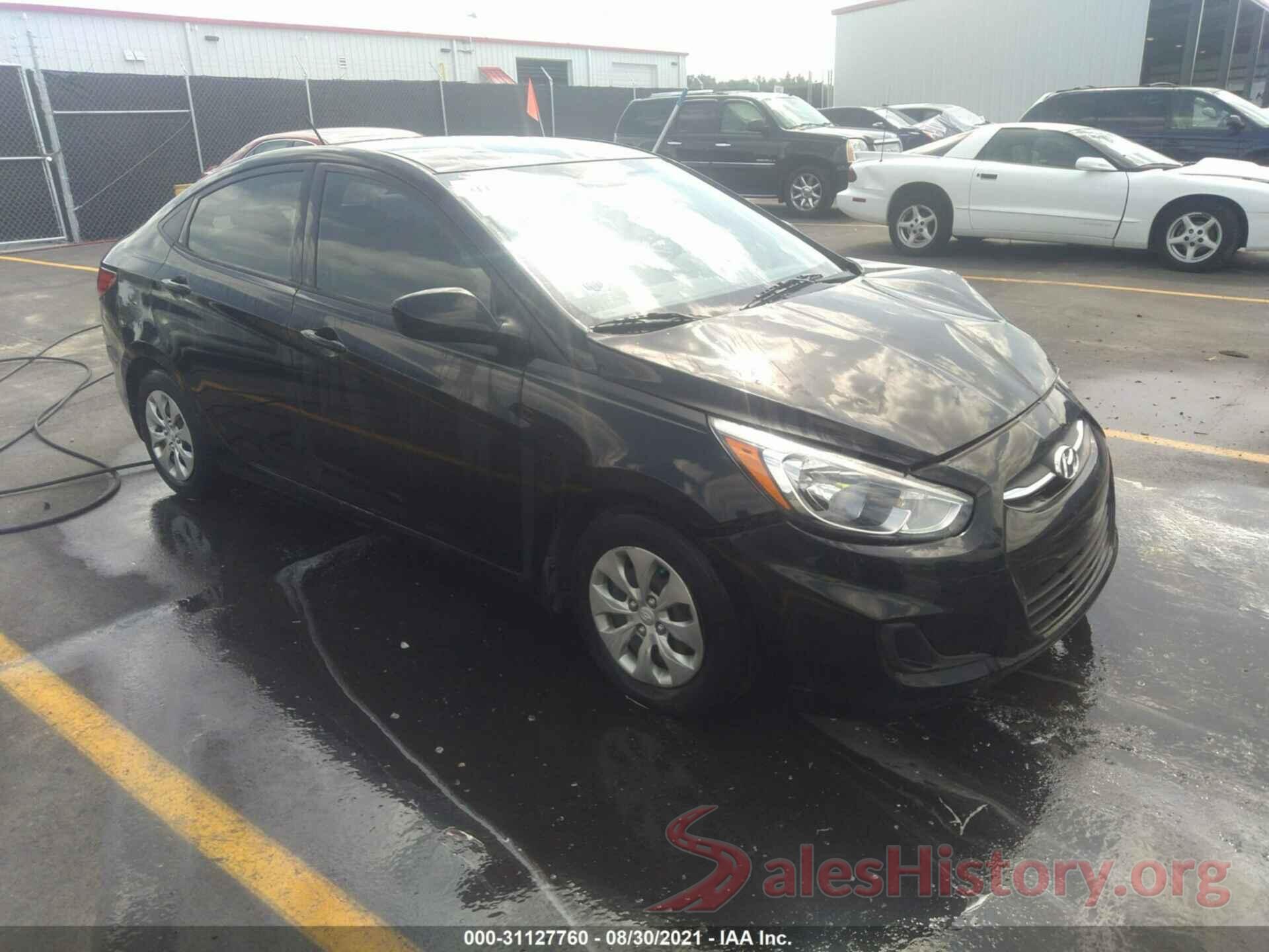 KMHCT4AE5GU078052 2016 HYUNDAI ACCENT