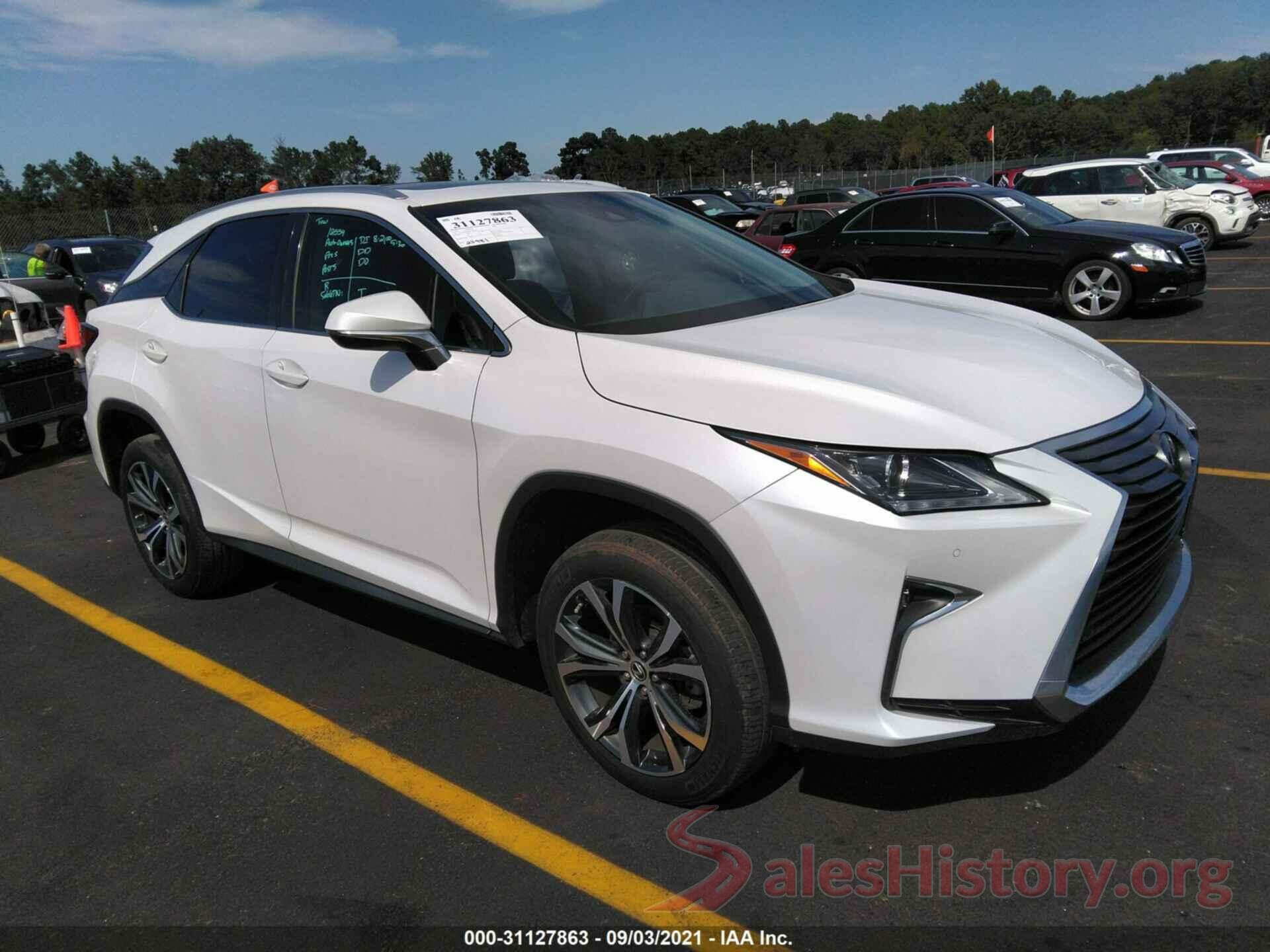 2T2ZZMCA1KC148106 2019 LEXUS RX