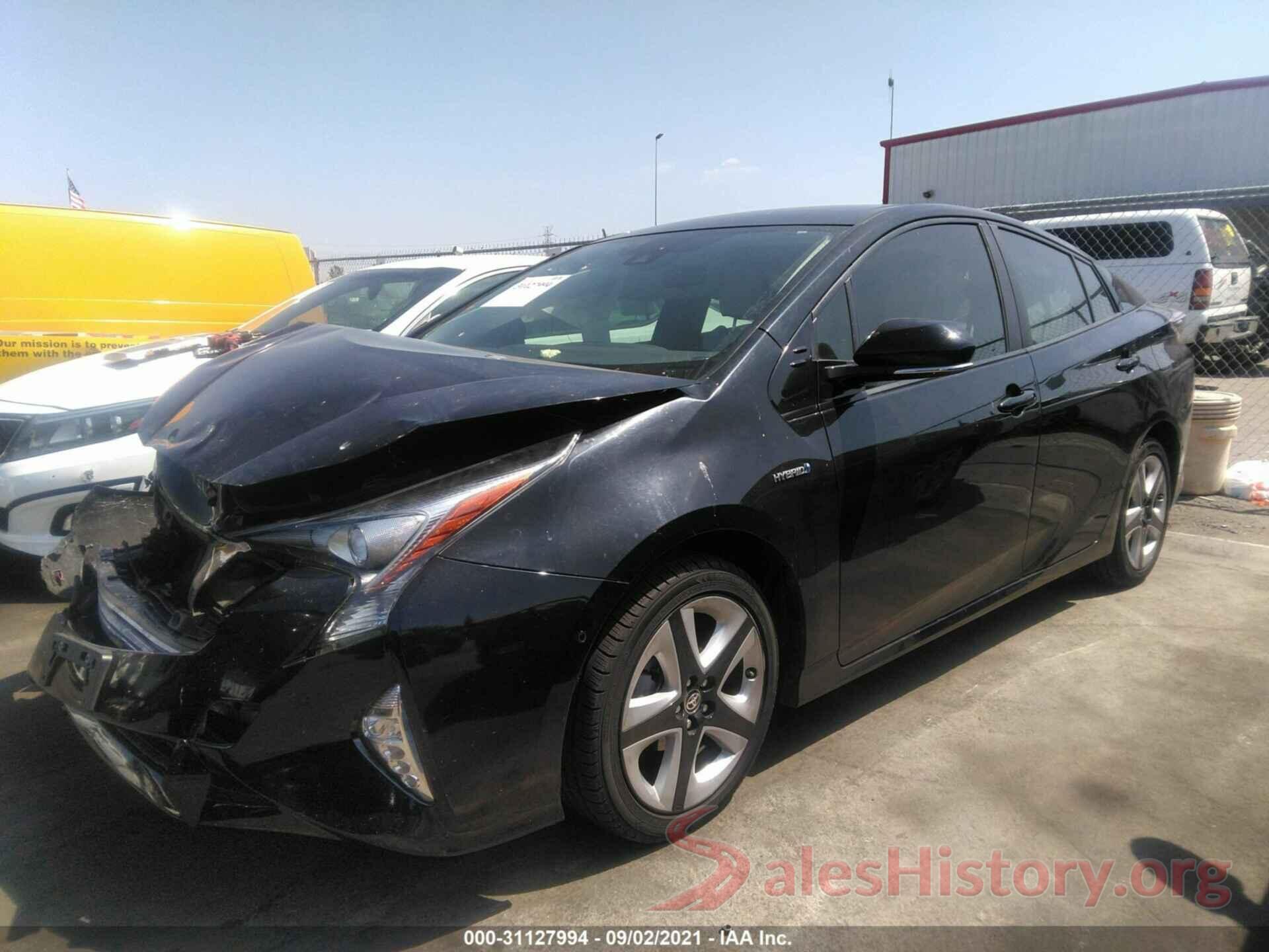 JTDKARFU1H3044703 2017 TOYOTA PRIUS