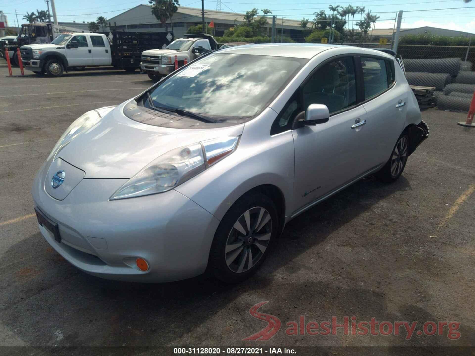 1N4BZ0CP4GC307533 2016 NISSAN LEAF