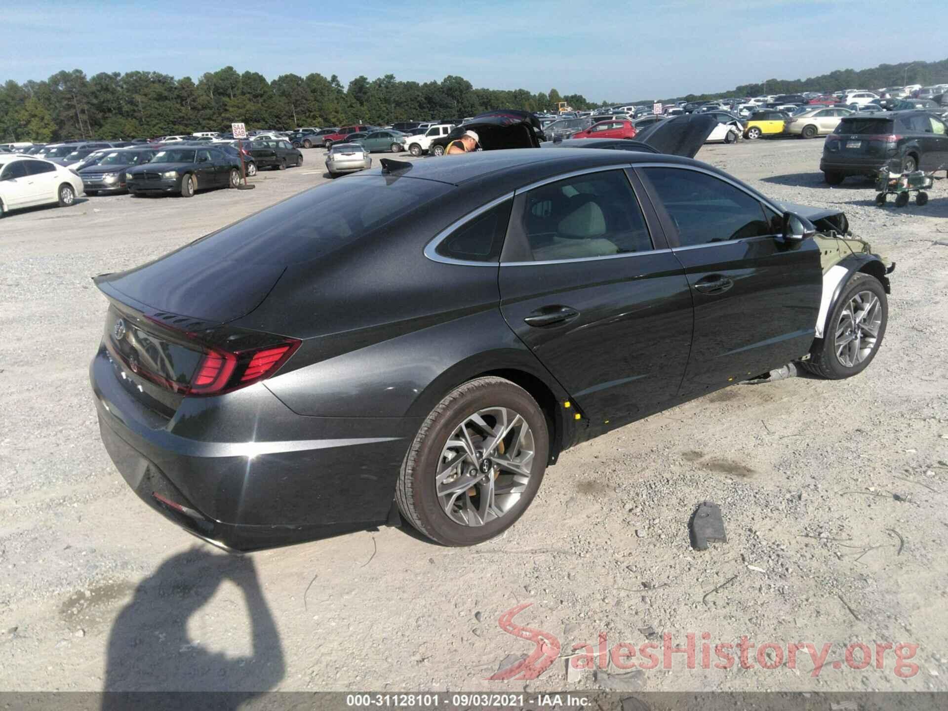 KMHL64JA3MA145054 2021 HYUNDAI SONATA