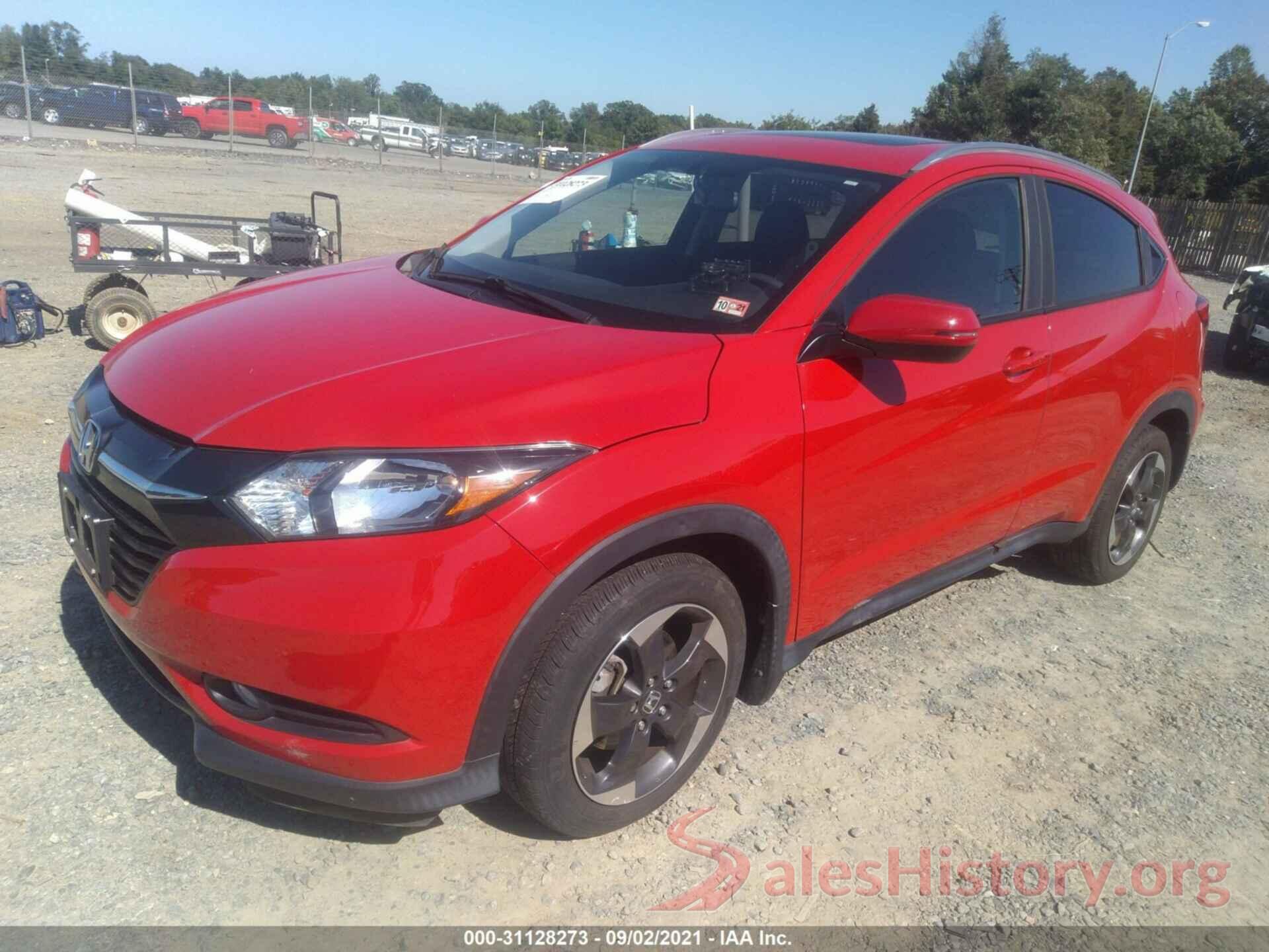 3CZRU6H72JM701633 2018 HONDA HR-V