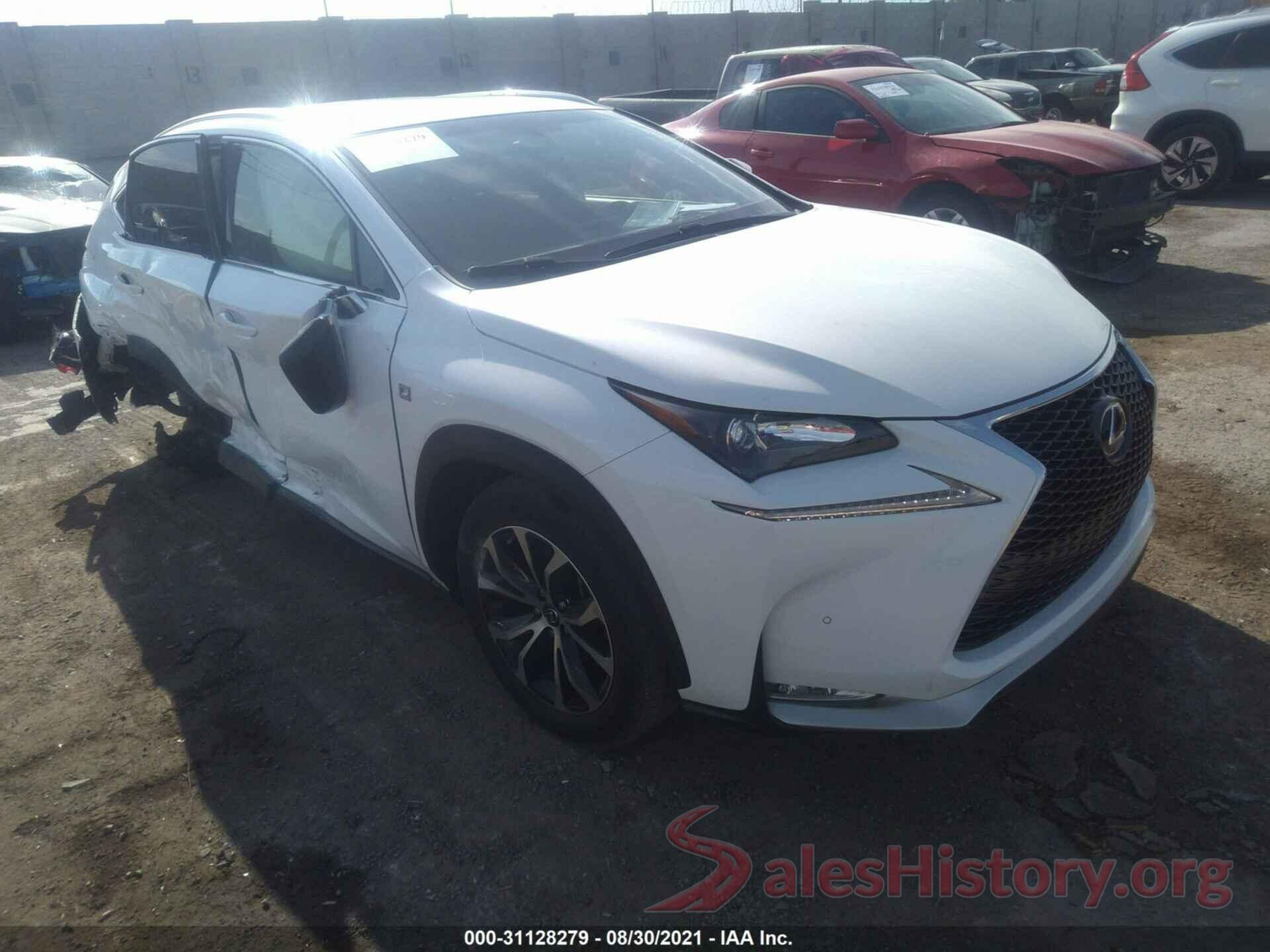 JTJYARBZ3H2051151 2017 LEXUS NX